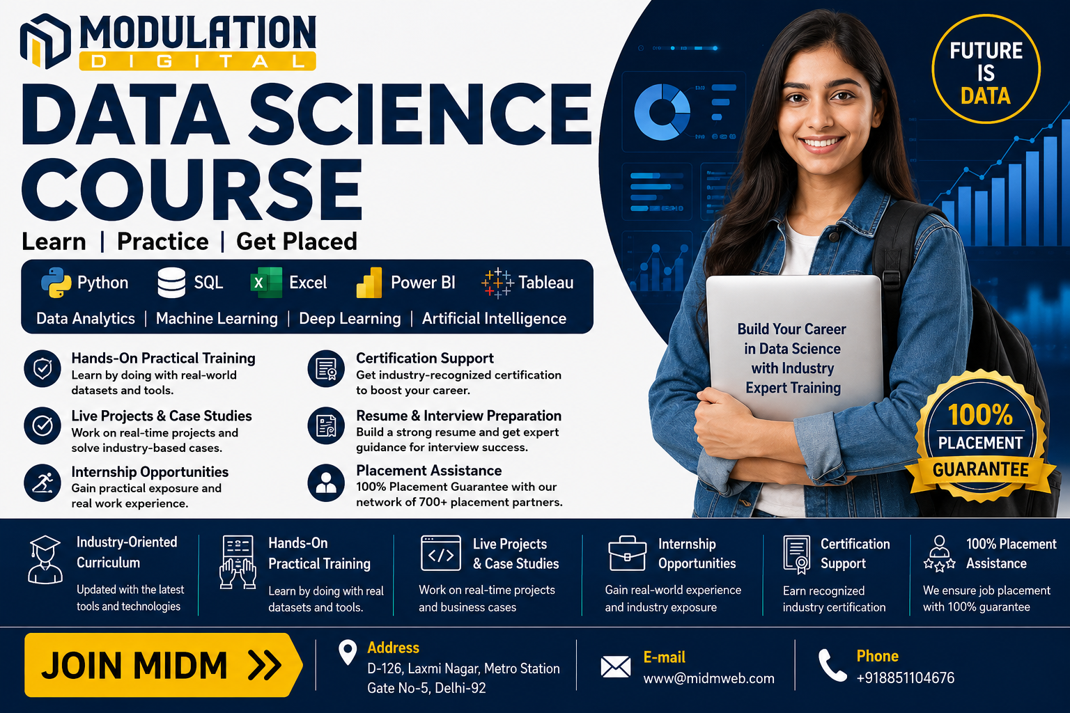 Why Choose a Data Science Course in Pitampura for a High-Paying Job?