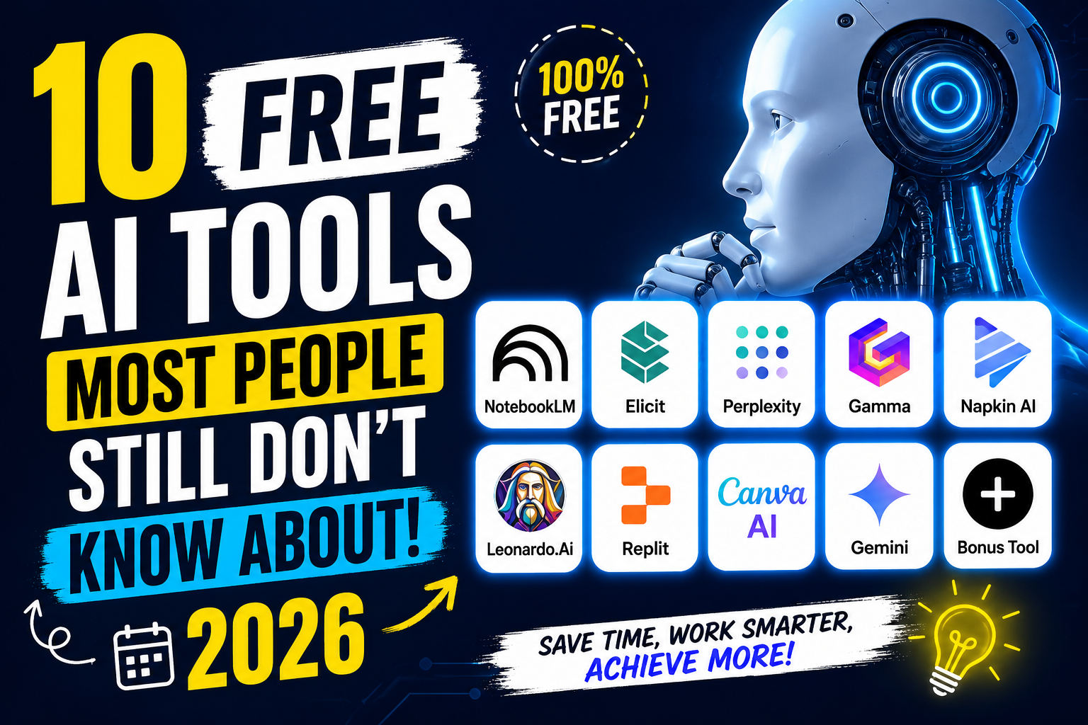 10 Free AI Tools Most People Still Don’t Know About in 2026