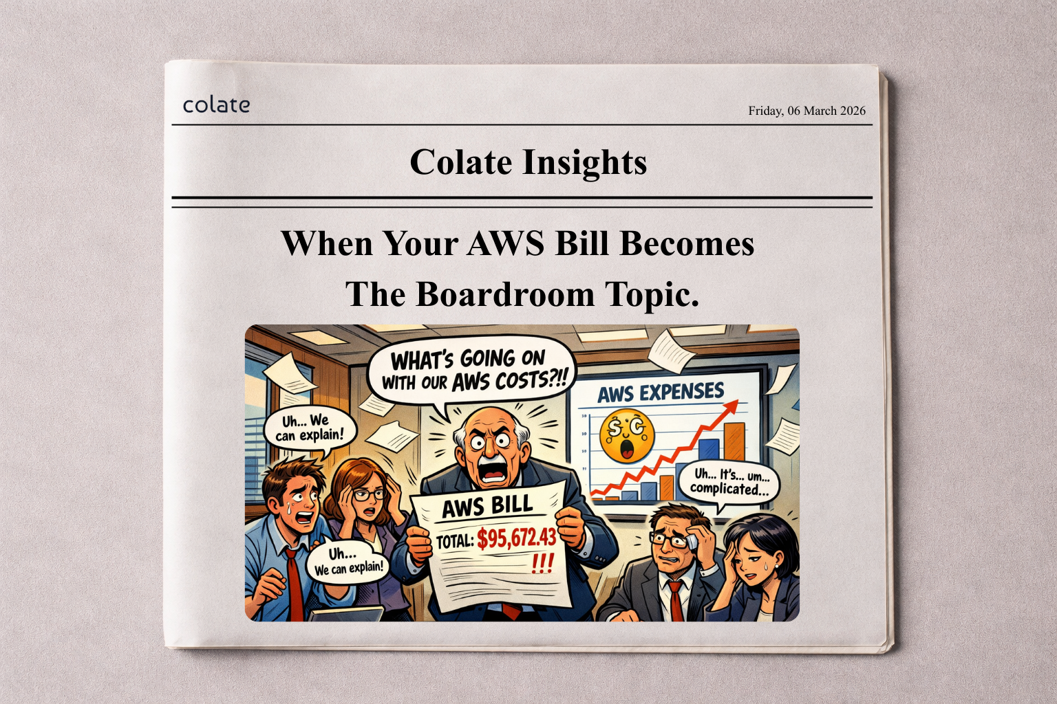 When Your AWS Bill Becomes a Boardroom Topic.