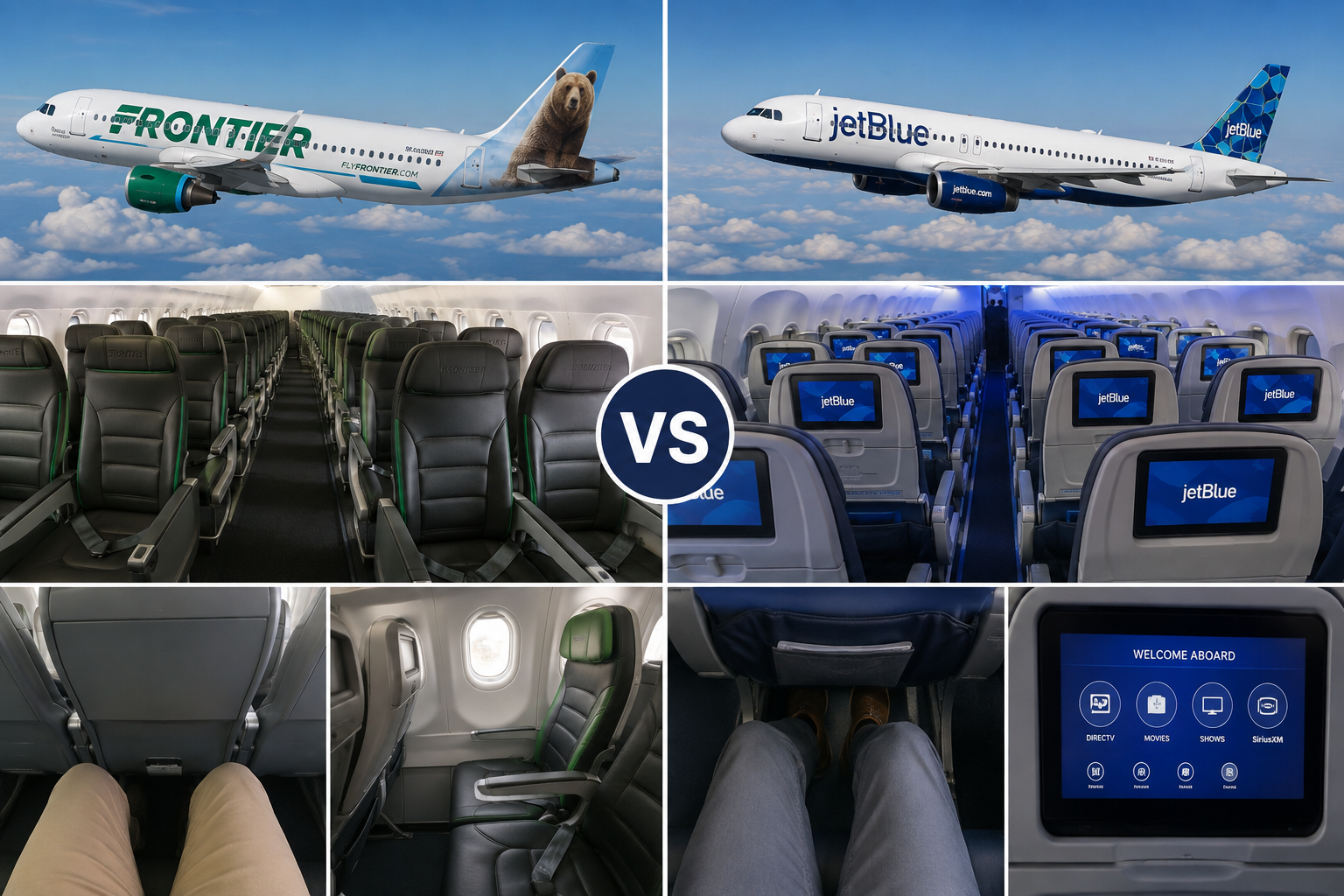 Frontier Airlines vs JetBlue: Which Airline Is Better- Frontier Airlines vs JetBlue: Which Airline Is Better-