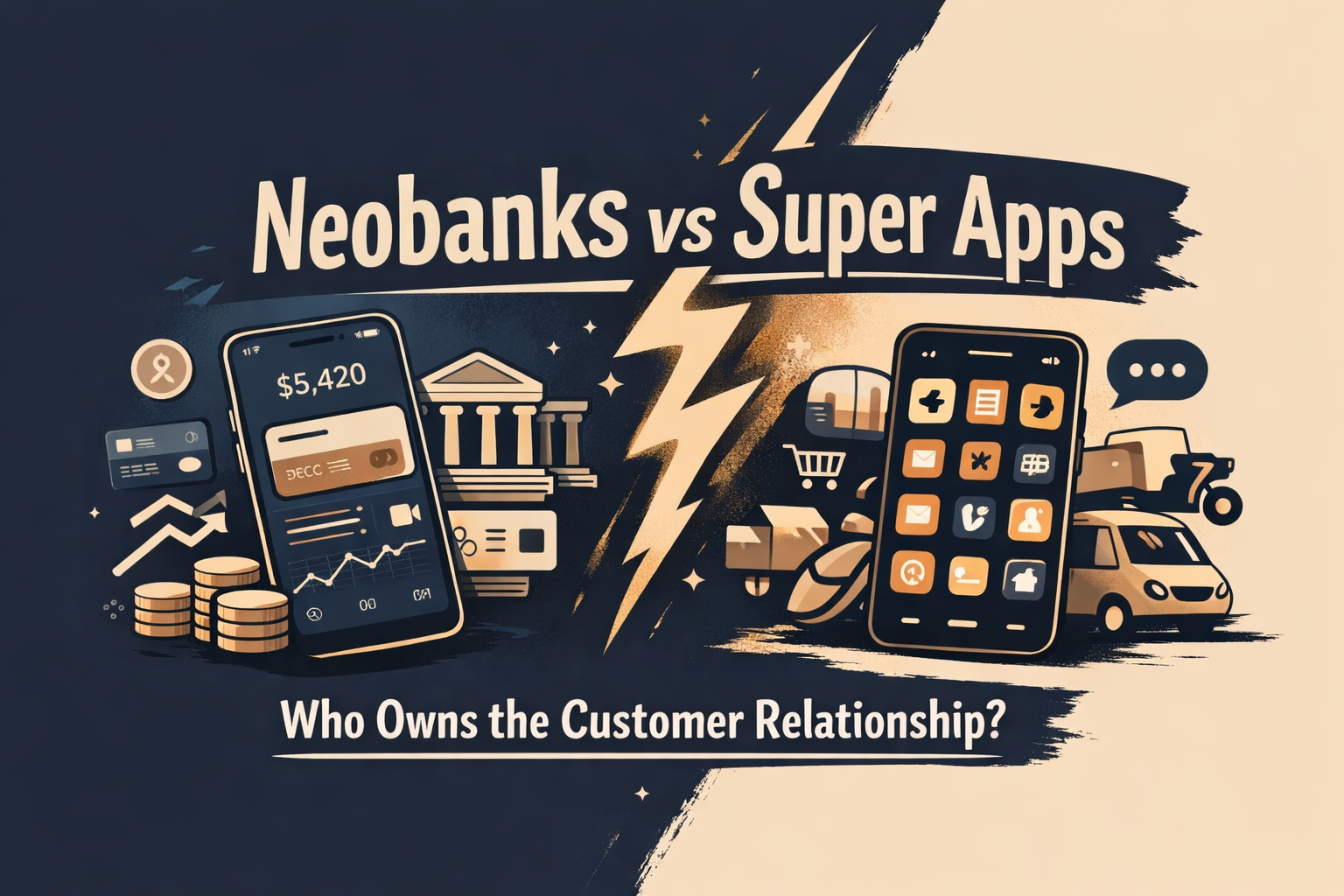 Neo - banks vs Super Apps - Who Owns the Customer Relationship?