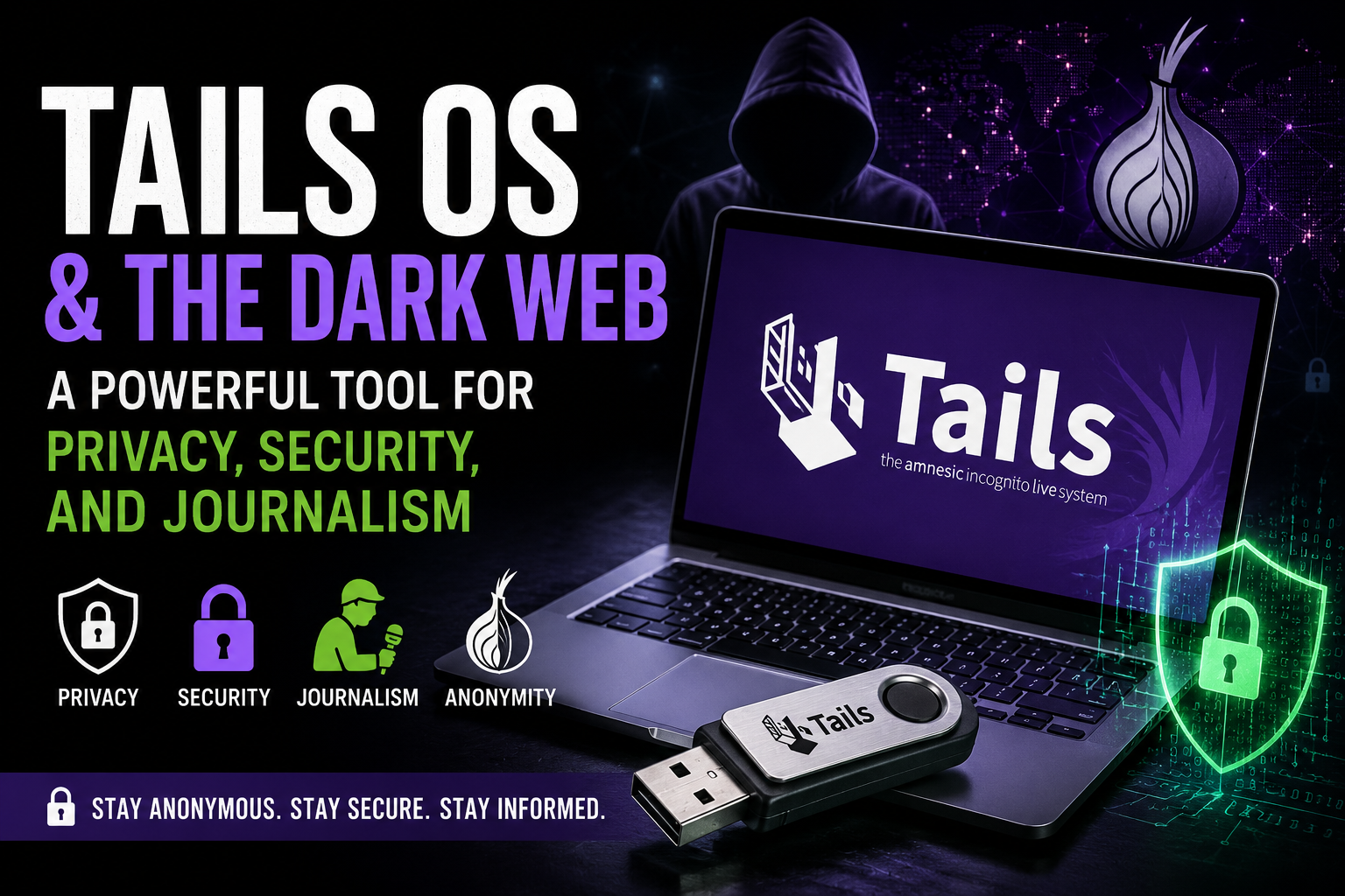 Tails OS and the Dark Web: A Powerful Tool for Privacy, Security, and Journalism