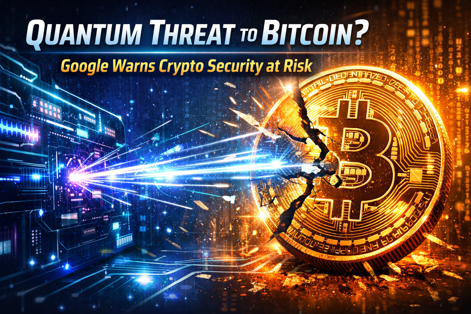 Quantum Threat to Bitcoin? Google Warns Crypto Security May Break Sooner