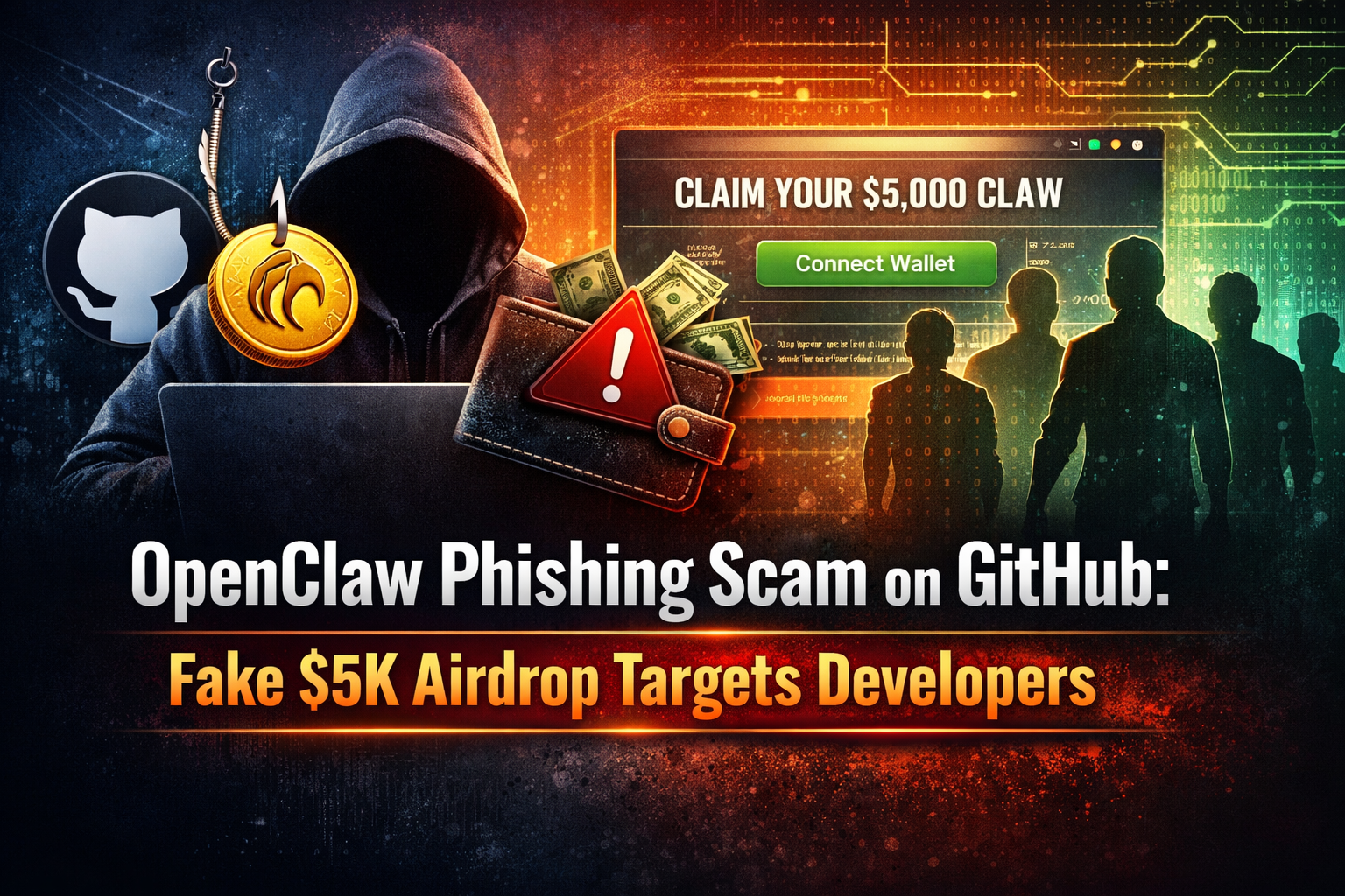 OpenClaw Phishing Scam: Fake $5K Airdrop Targets GitHub Crypto Developers