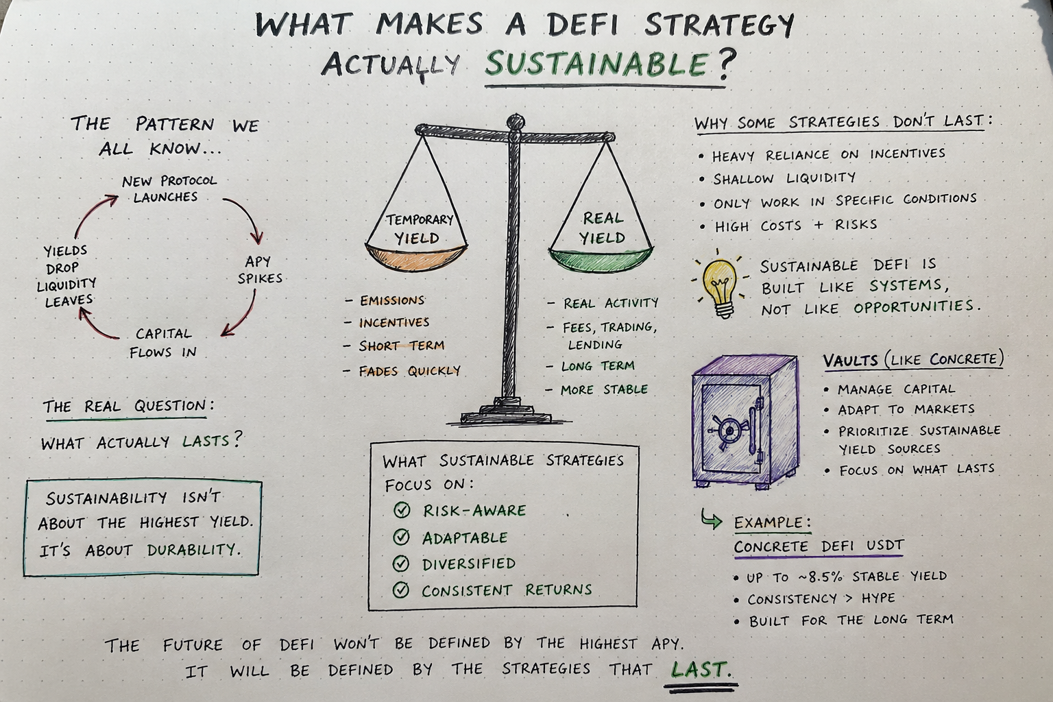 DeFi Isn’t About the Highest Yield — It’s About What Lasts