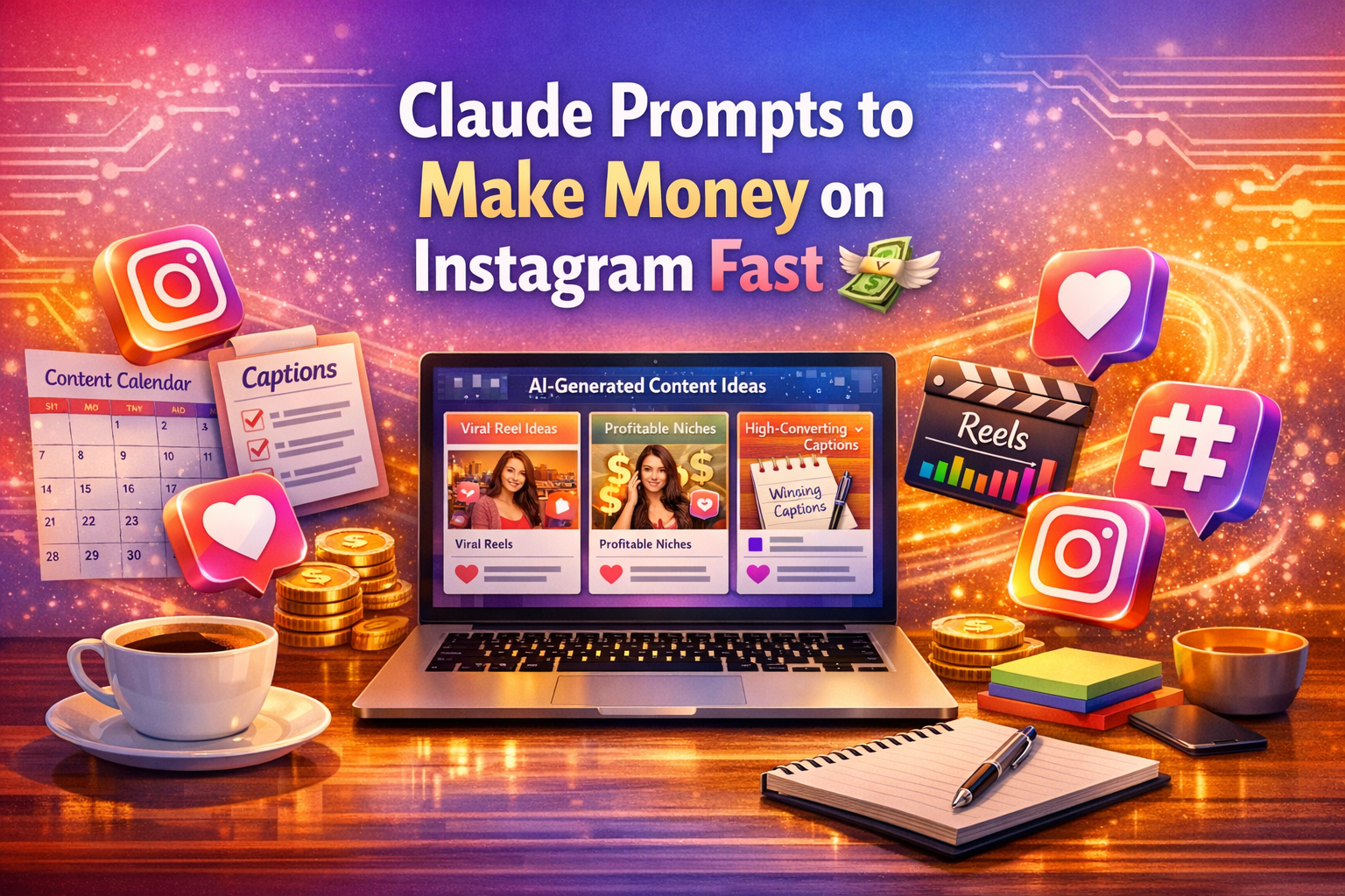 Claude Prompts to Make Money on Instagram Fast