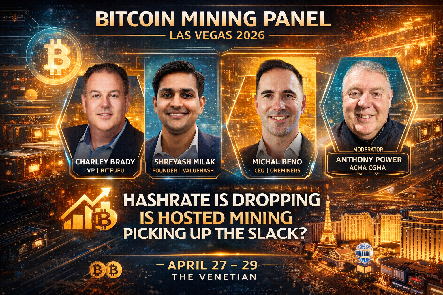Inside the Bitcoin Mining Panel Everyone Talked About in Las Vegas 2026