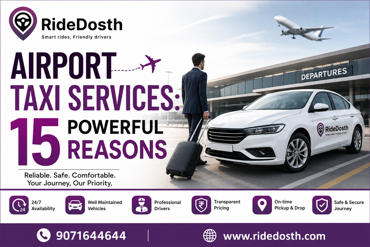 Airport Taxi Services: 15 Powerful Reasons