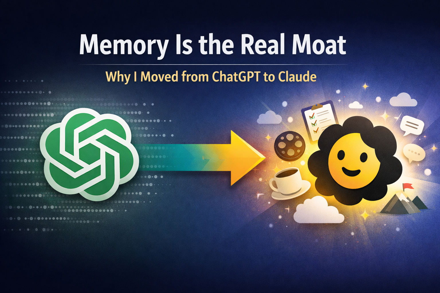 Memory Is the Real Moat — Why I Moved from ChatGPT to Claude