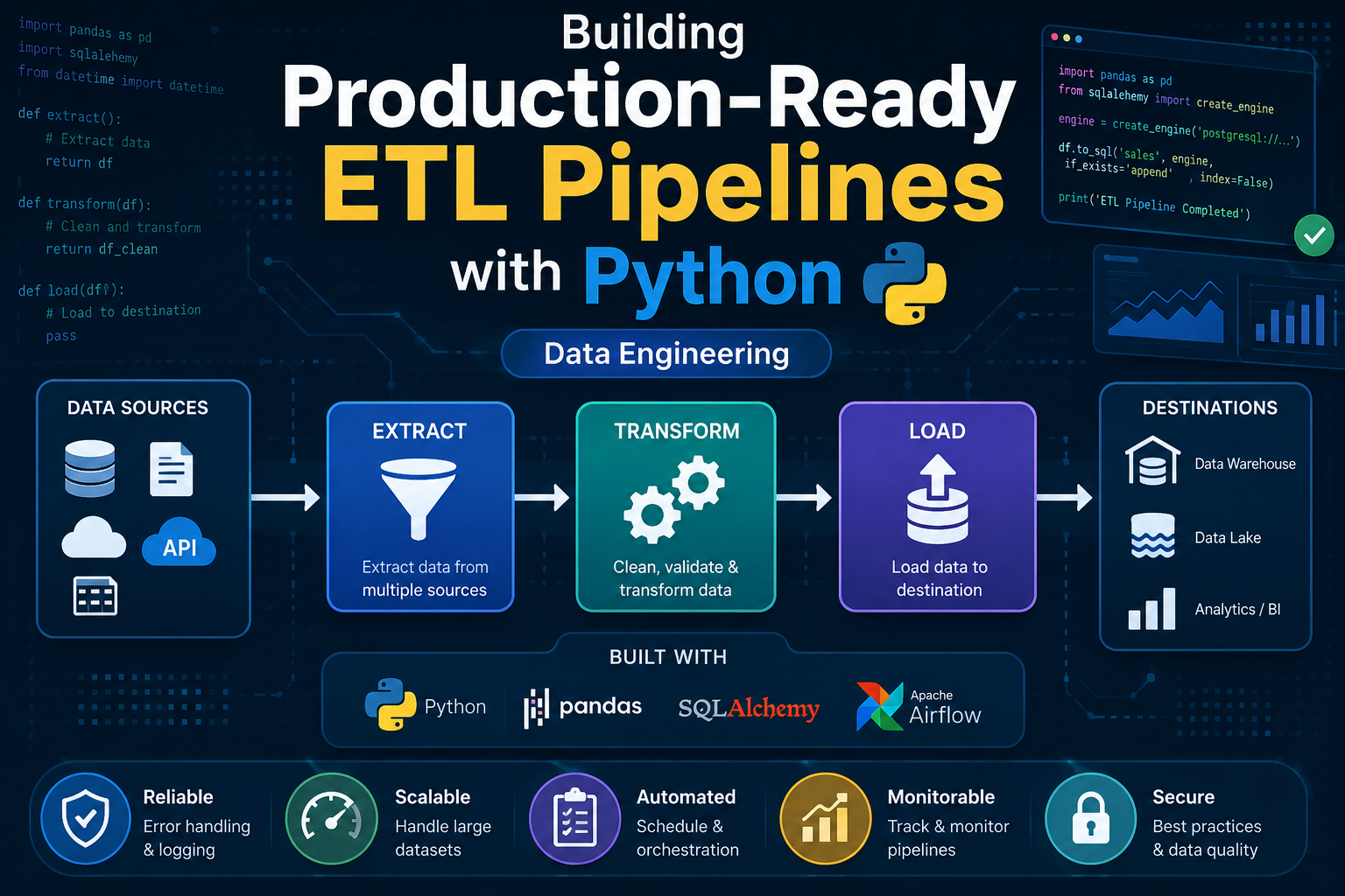 Building Production-Ready ETL Pipelines with Python