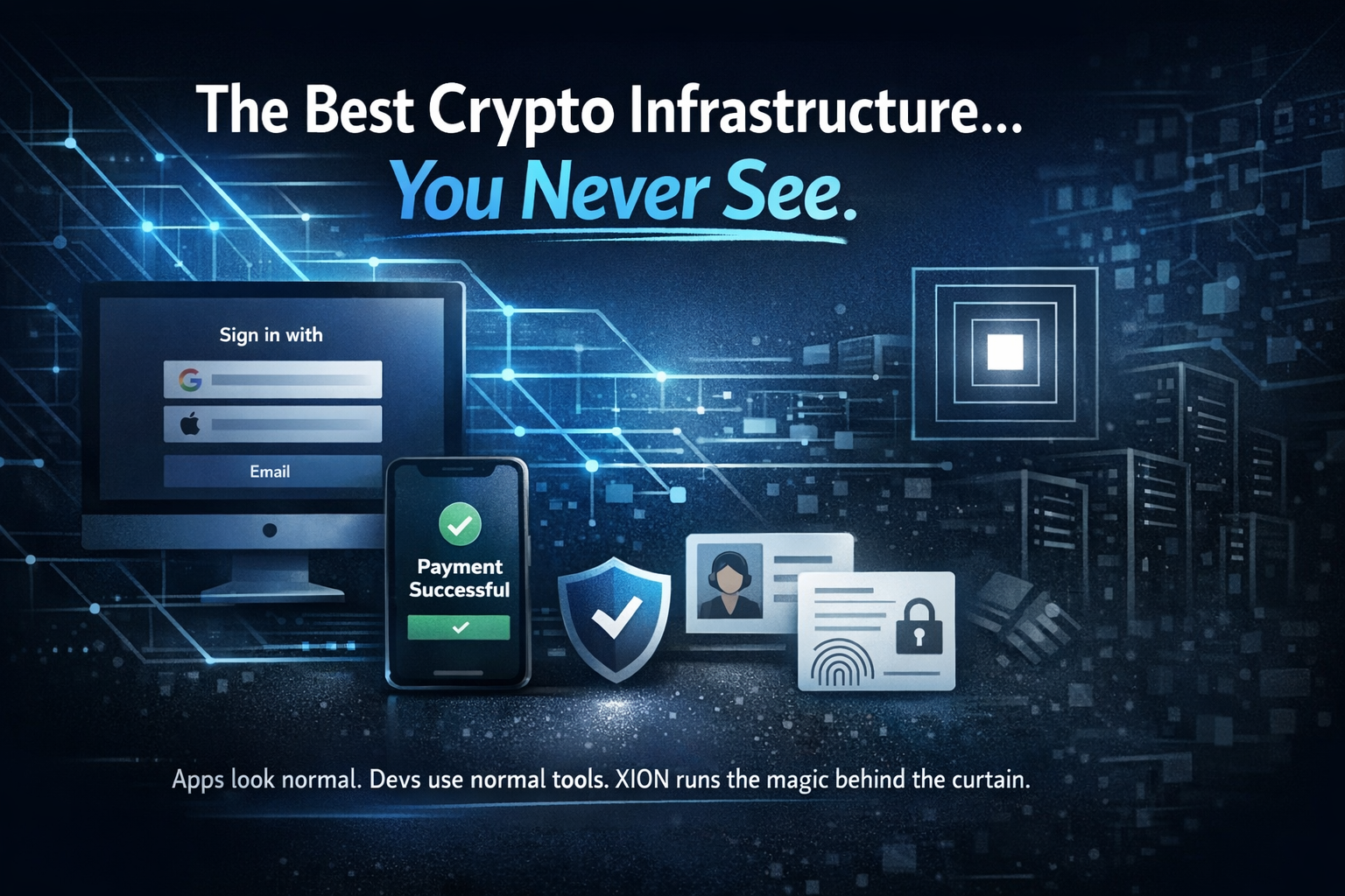 The best crypto infrastructure is the kind you barely notice
