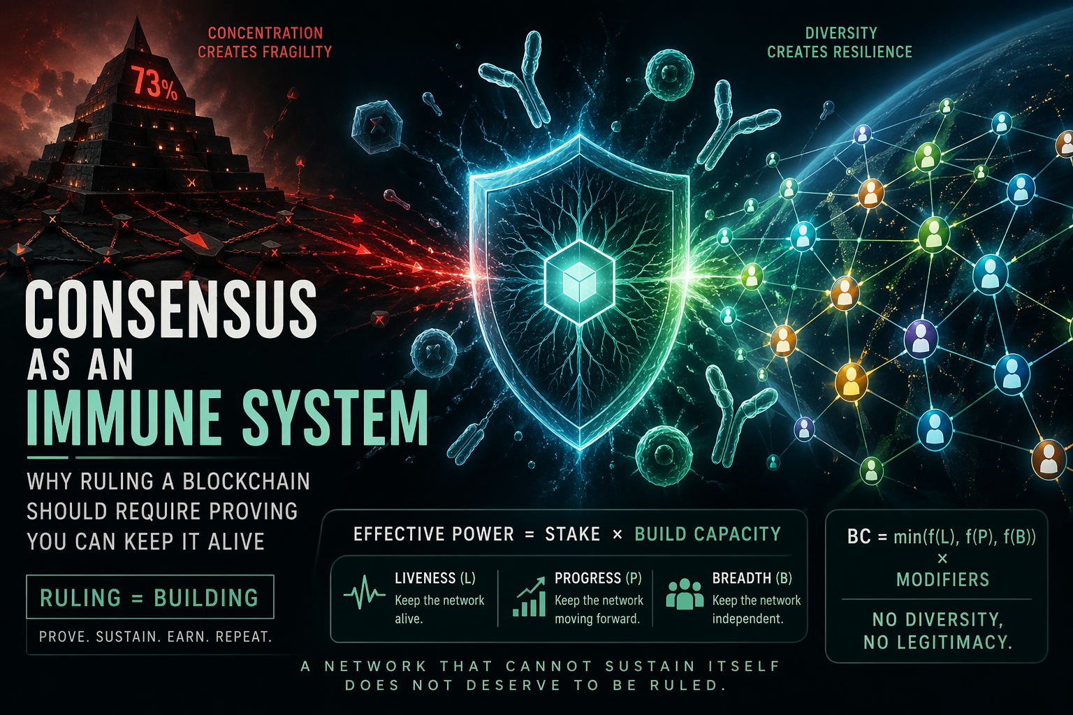Consensus as an Immune System