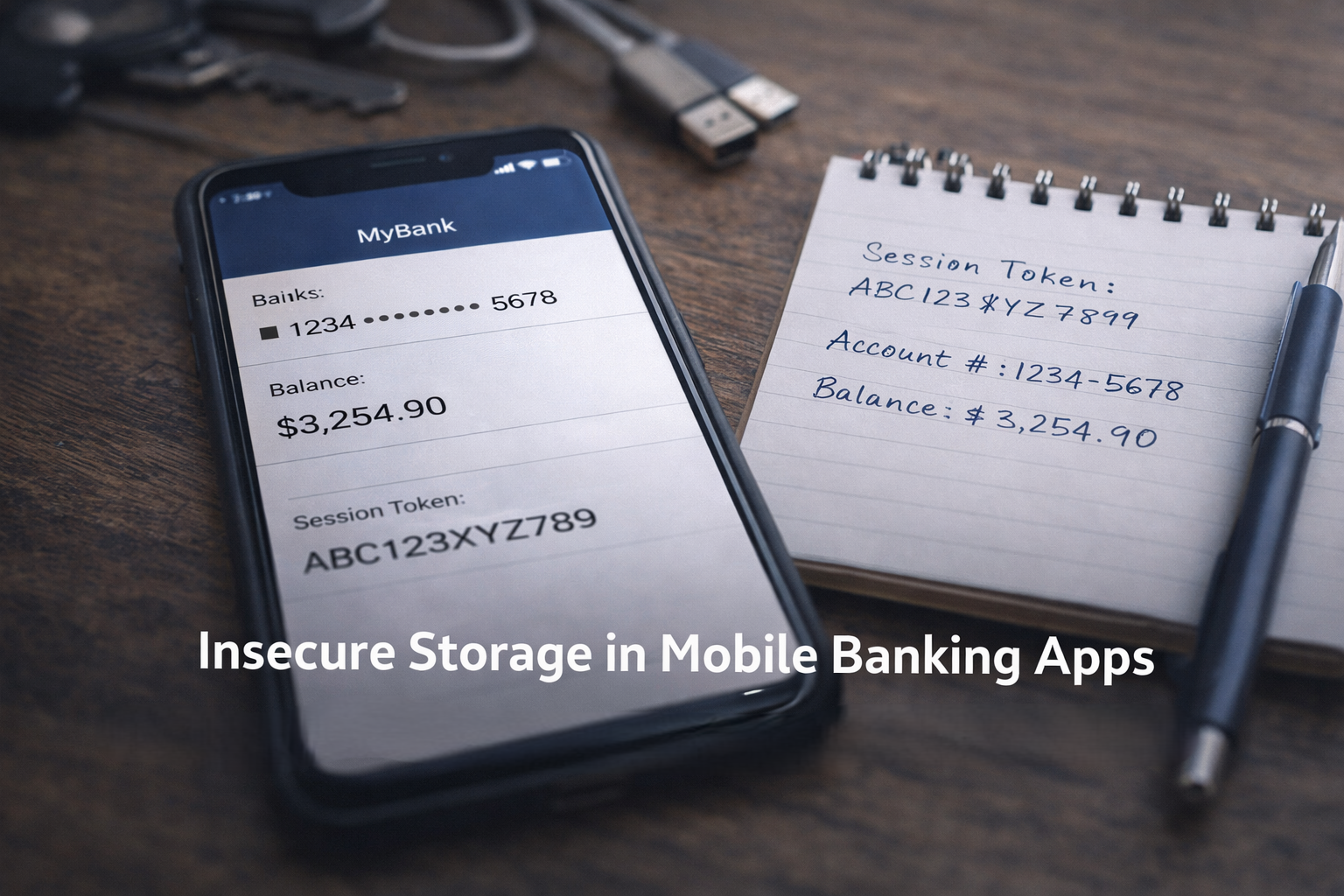Insecure Storage in Mobile Banking Apps - The Sensitive Data Sitting Quietly on Your Phone