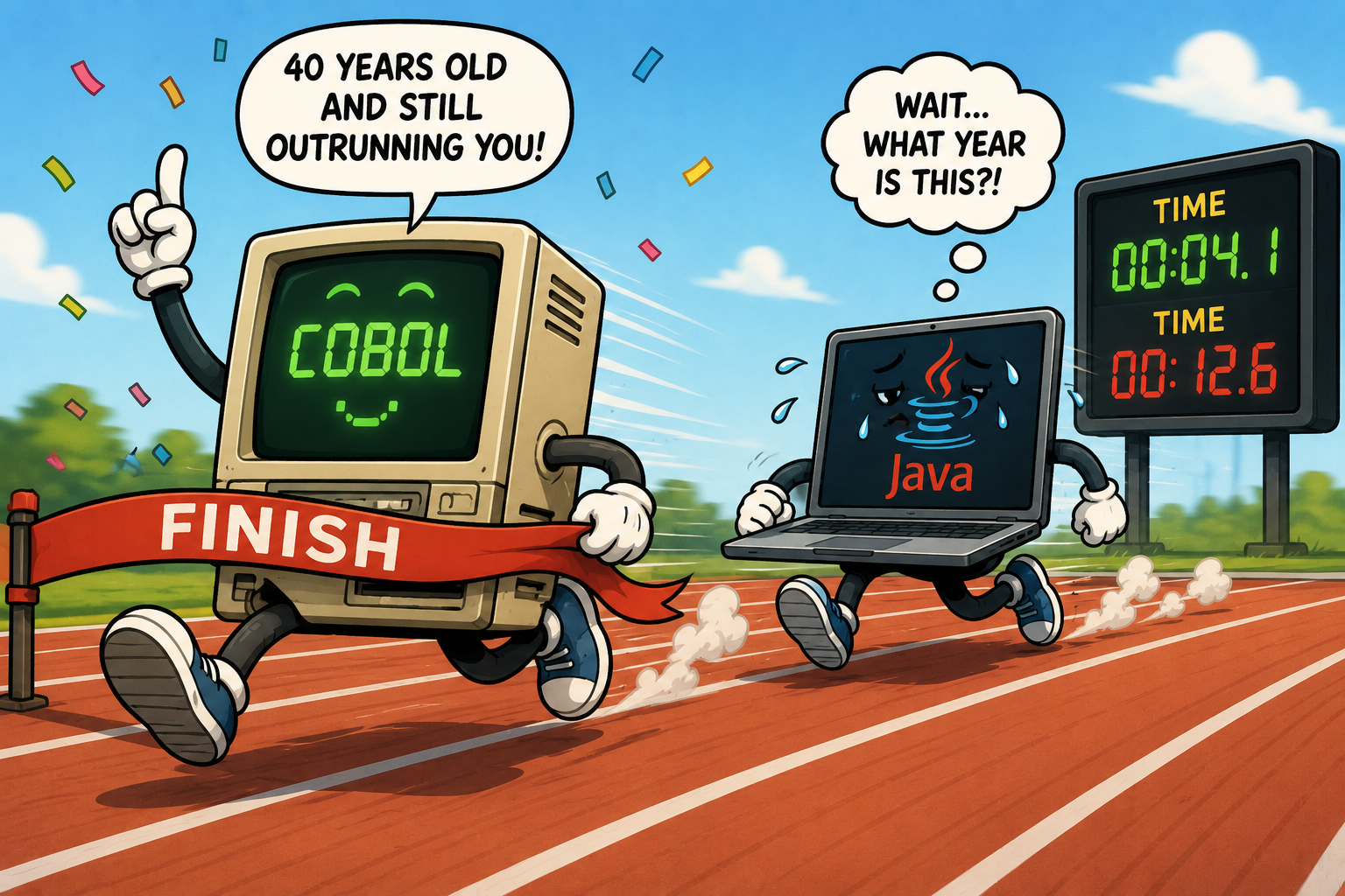 I Tested 40-Year-Old COBOL Against Java — One Processed Payments 3× Faster