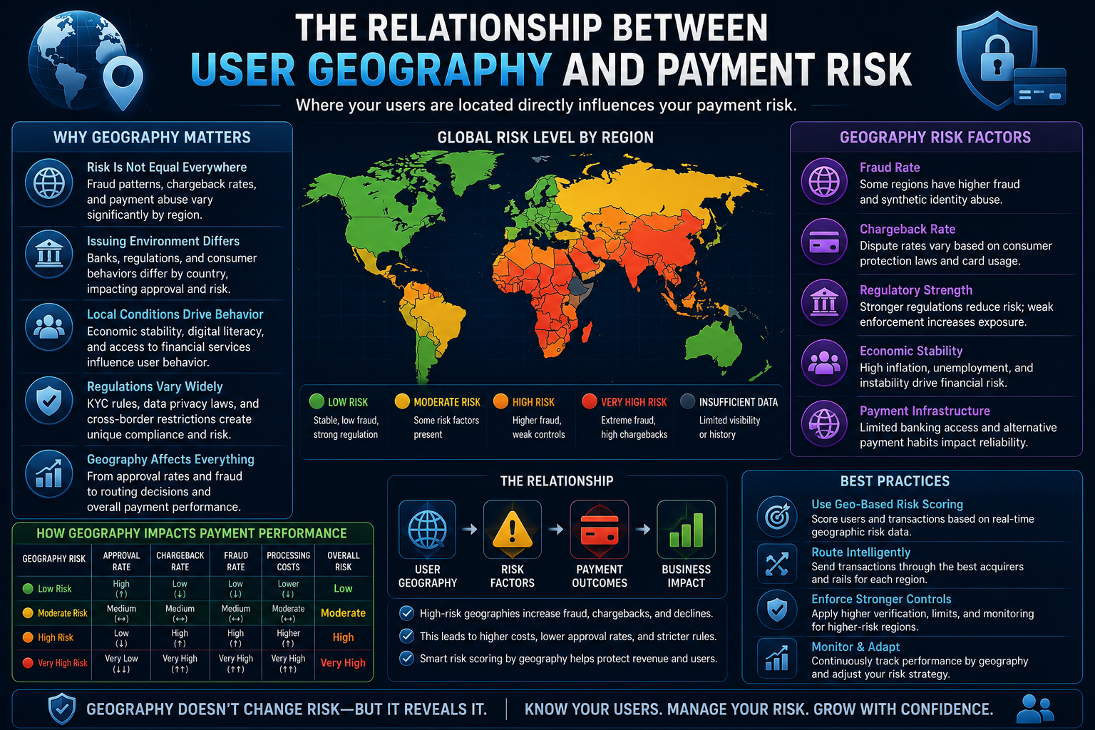 The Relationship Between User Geography and Payment Risk