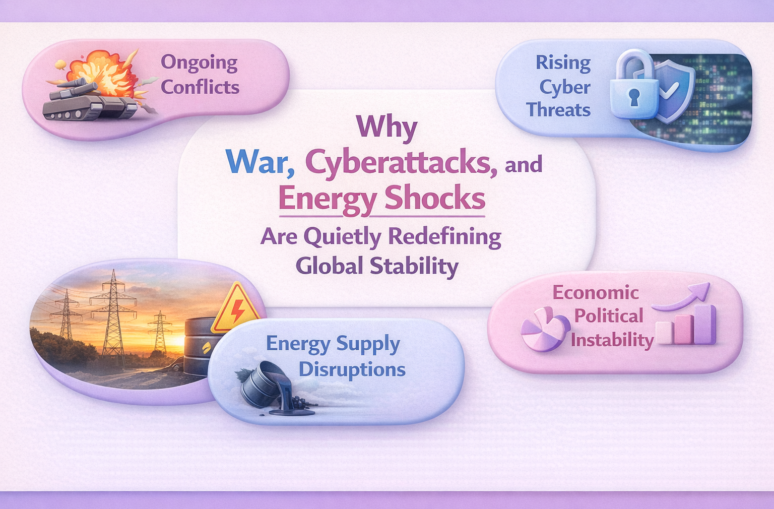 Why War, Cyberattacks, and Energy Shocks Are Quietly Redefining Global Stability