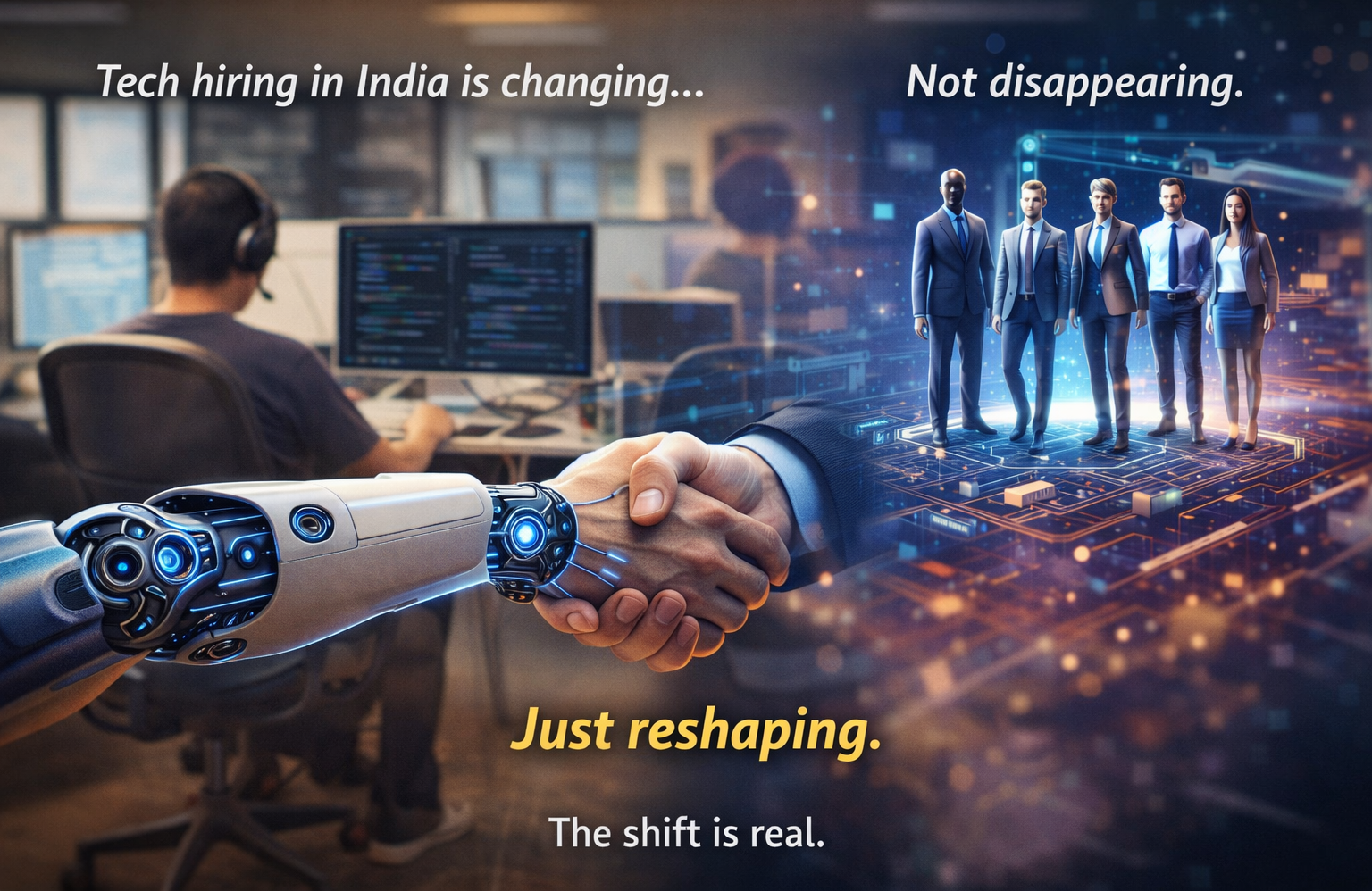 AI Didn’t Kill Tech Hiring in India. It Just Changed What “Hiring” Actually Means