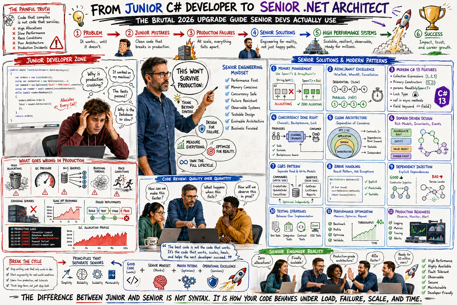 Stop Writing C#/.NET Like a Junior: The Brutal 2026 Upgrade Guide Senior Devs Actually Use