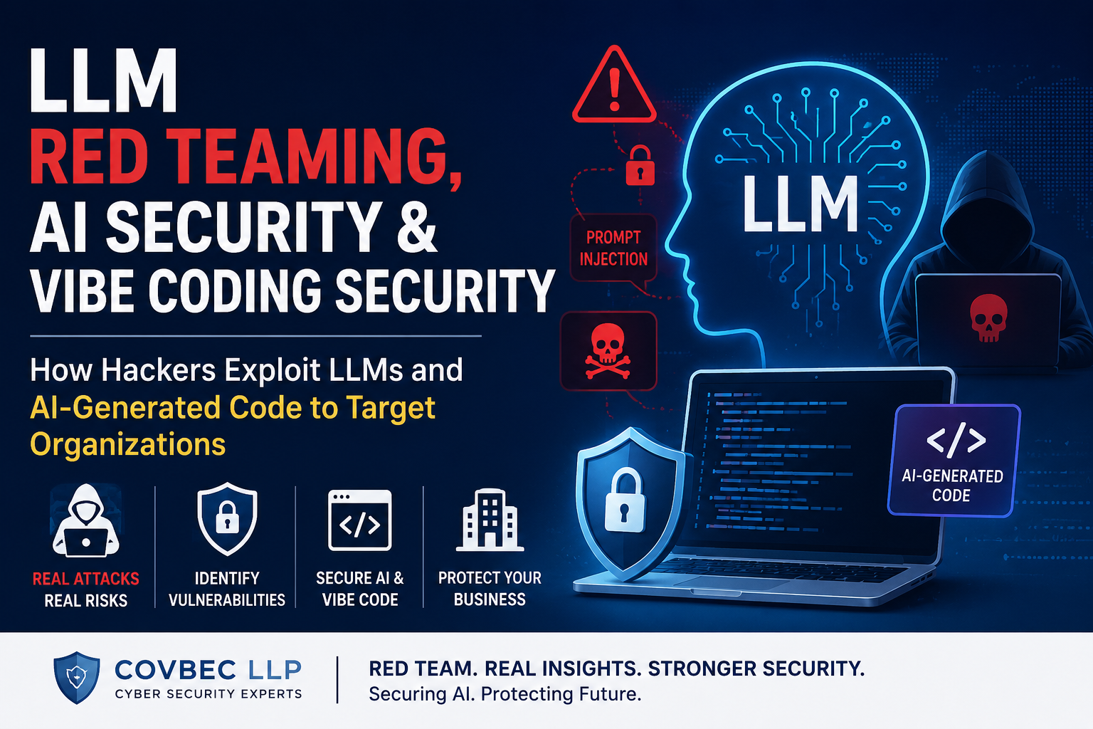 LLM Red Teaming, AI Security & Vibe Coding Security: How Hackers Exploit AI-Powered Applications
