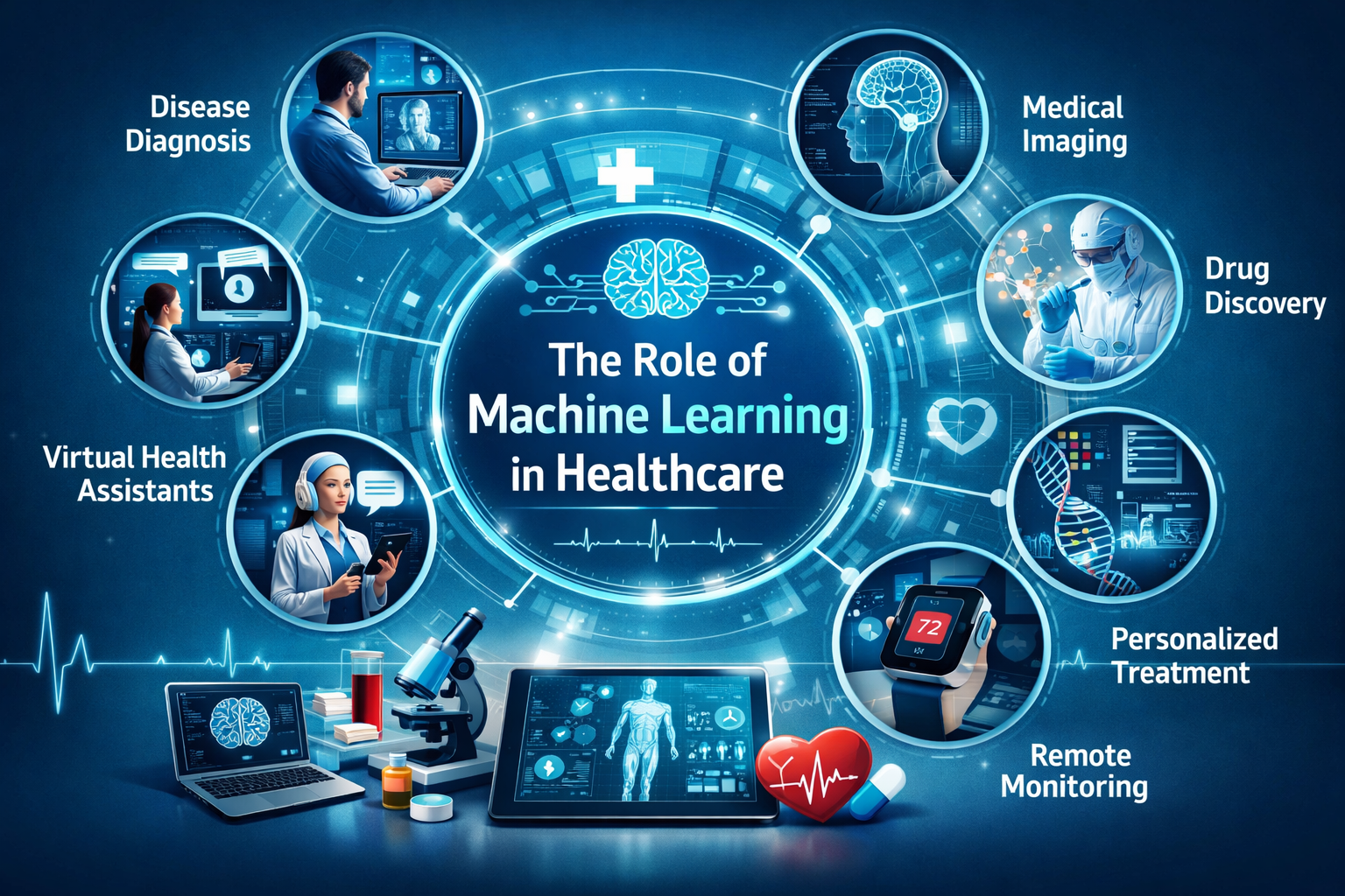 The Role of Machine Learning in Healthcare / Medical Domain