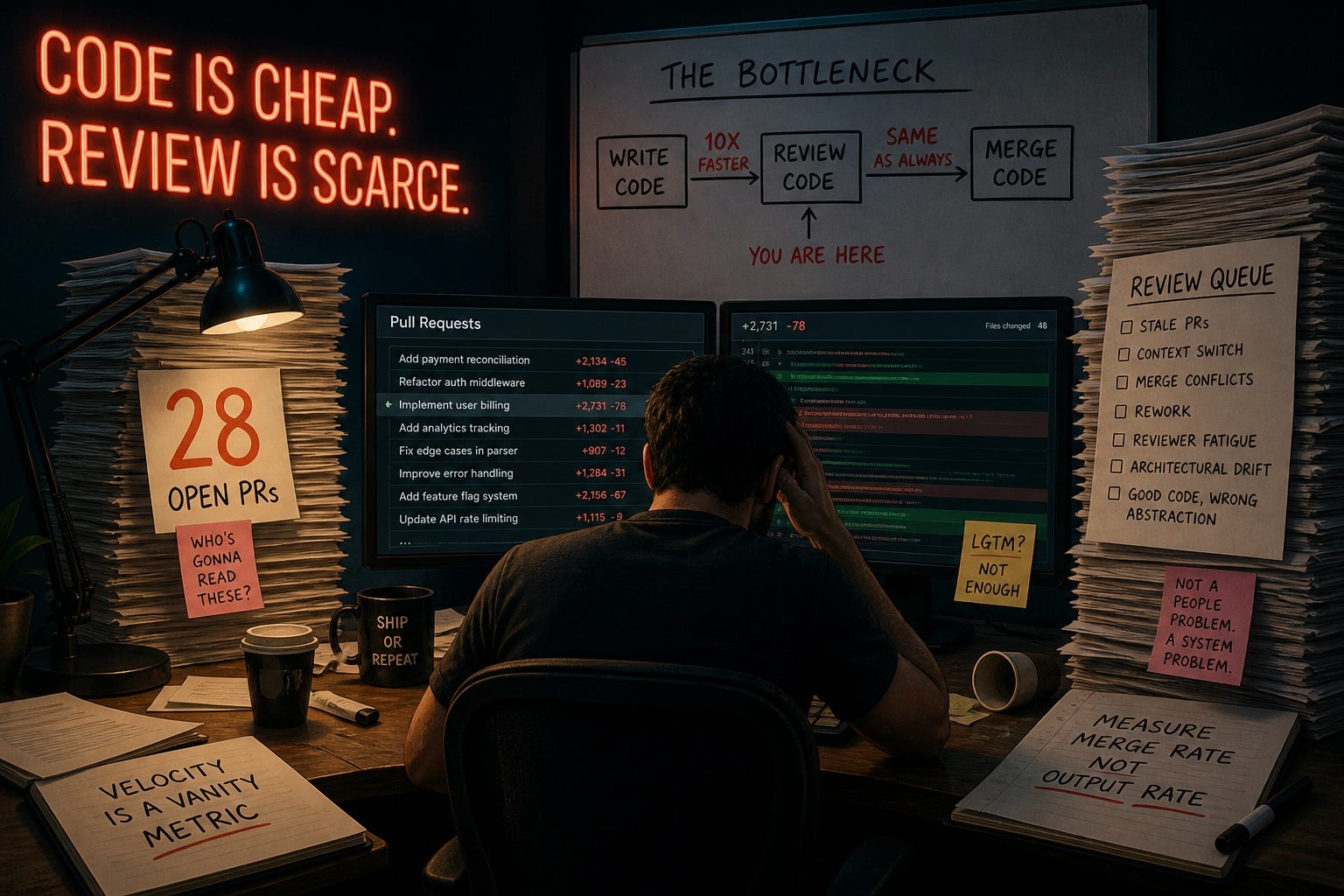 The Review Bottleneck Nobody Warned Us About