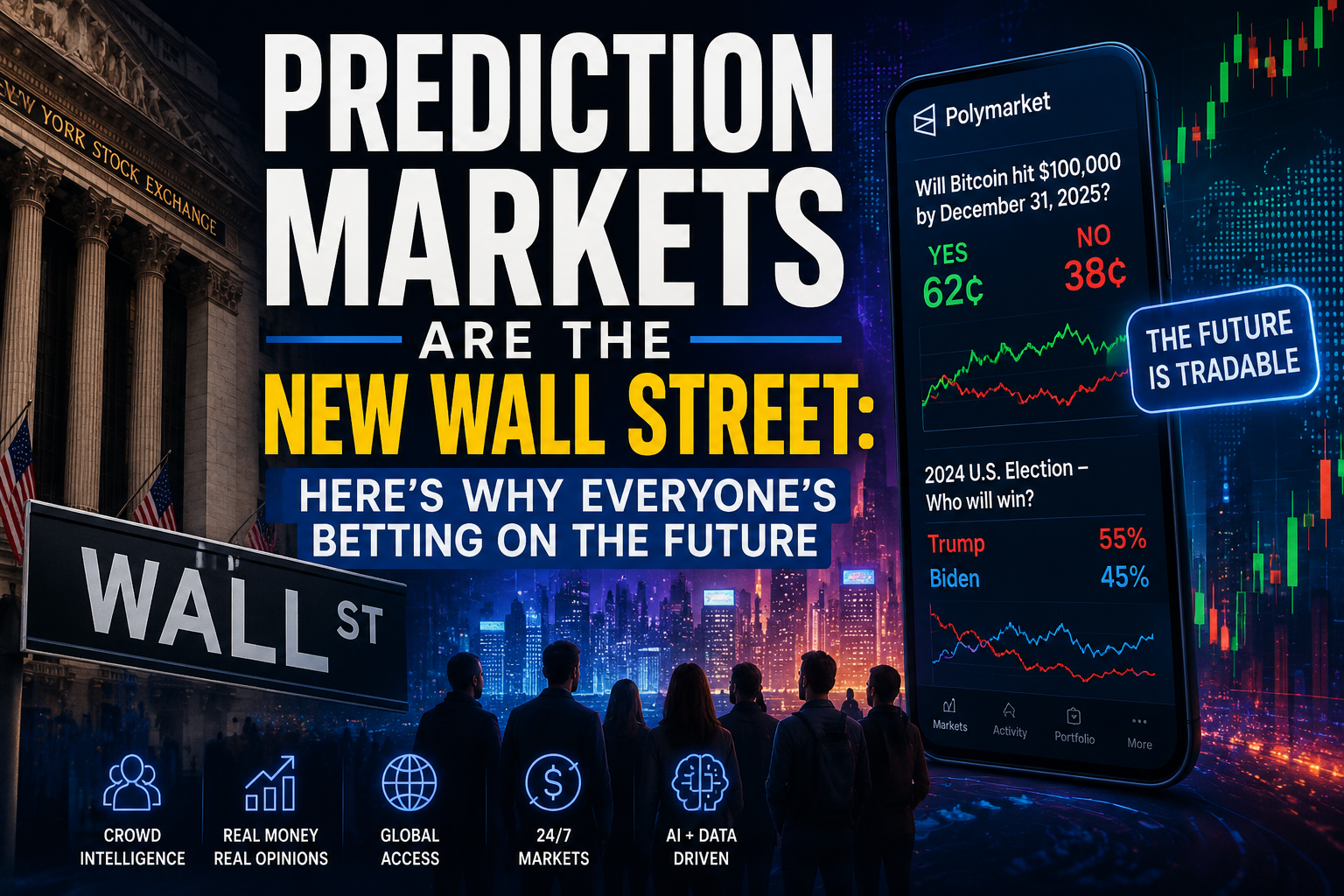 Prediction Markets Are the New Wall Street: Here’s Why Everyone’s Betting on the Future?