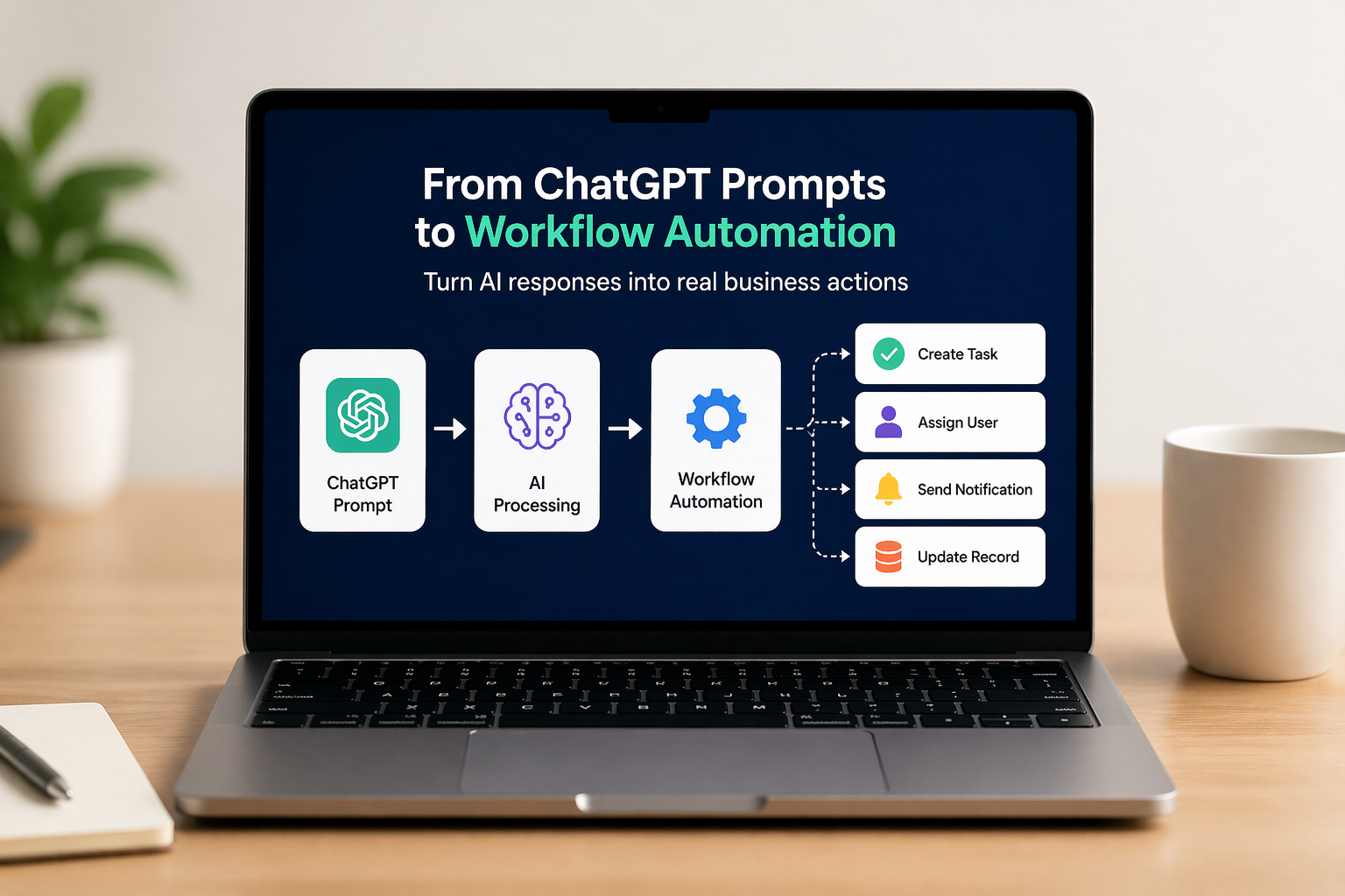 How to Use ChatGPT for Business Automation (Step-by-Step Workflow Guide)