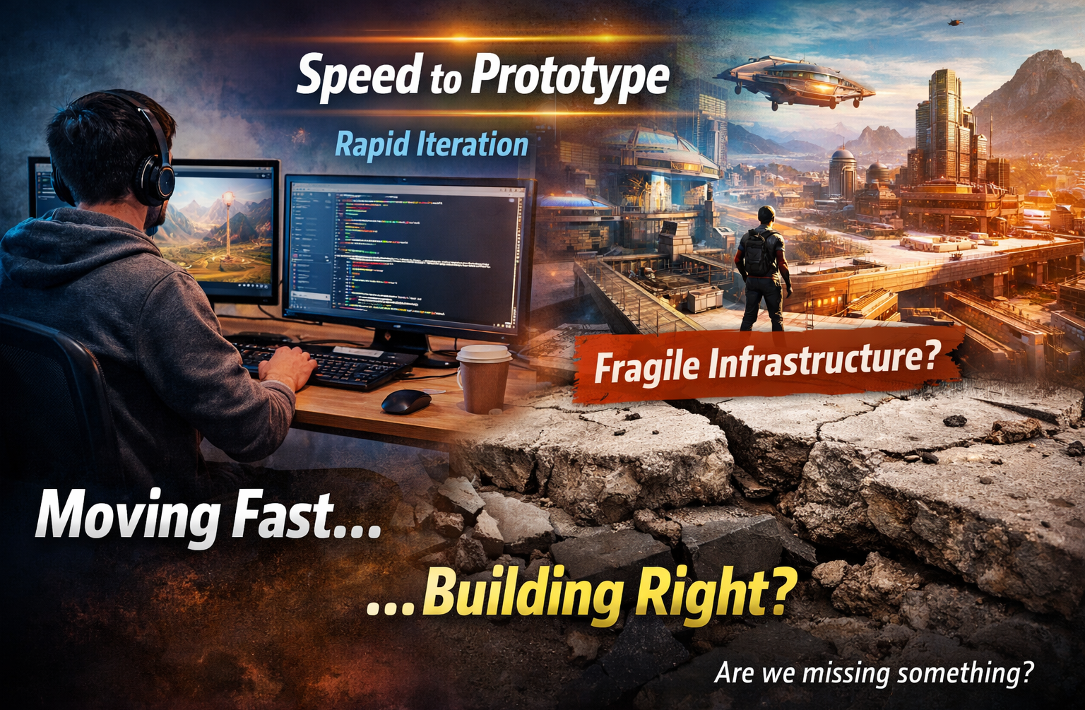 When 10x Speed Breaks Your Foundation: What Game Studios Miss