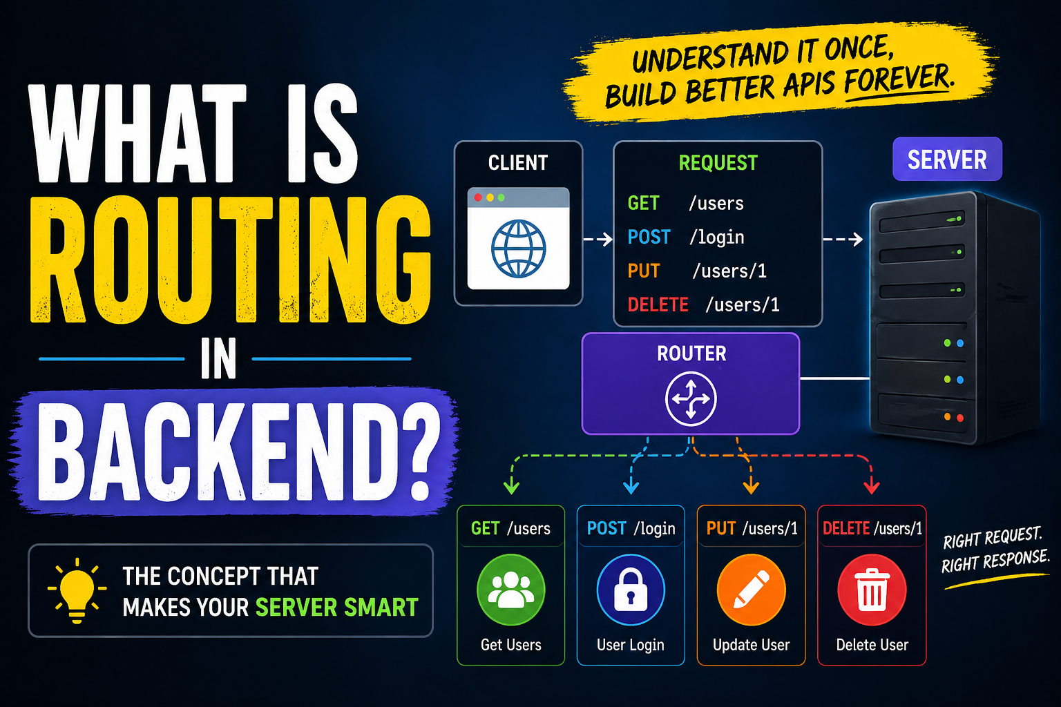 What Is Routing in Backend? (The Concept That Makes Your Server Smart)