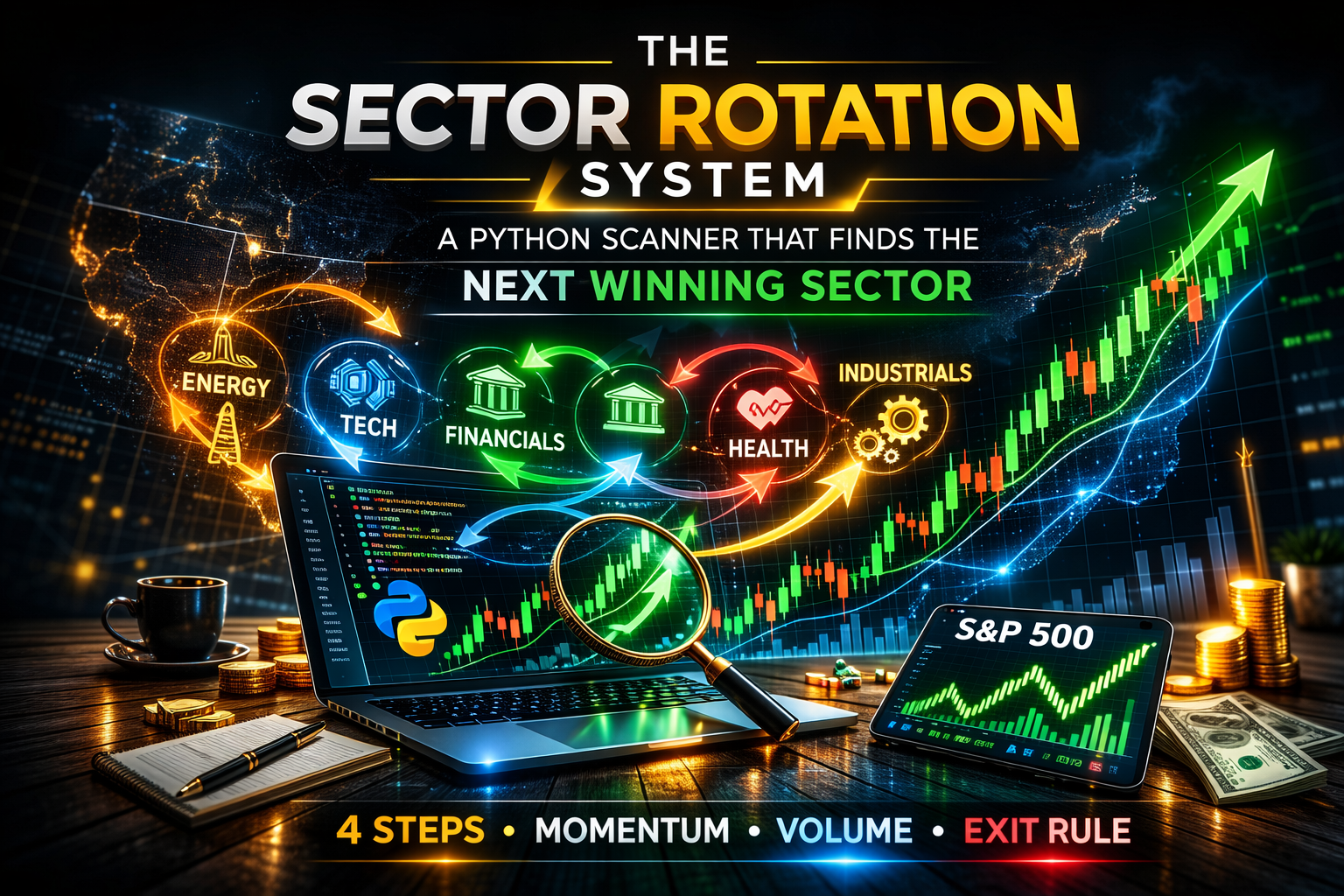 This Python Scanner Finds the Strongest Sector of the Market in 60 Seconds