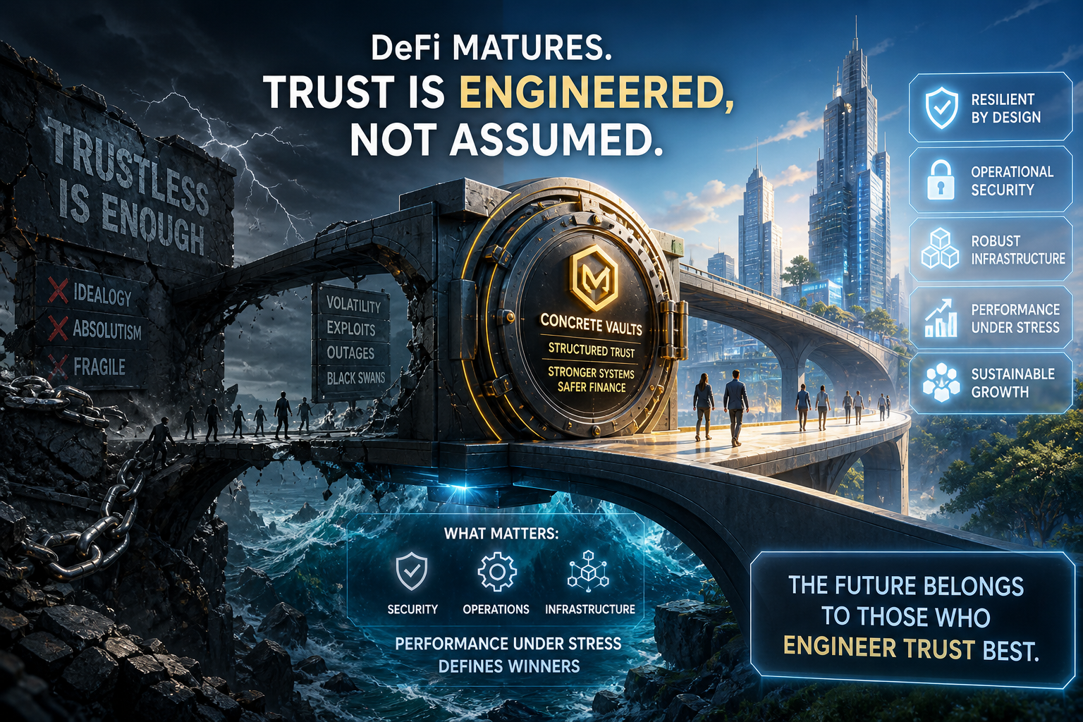 DeFi Doesn’t Remove Trust — It Engineers It