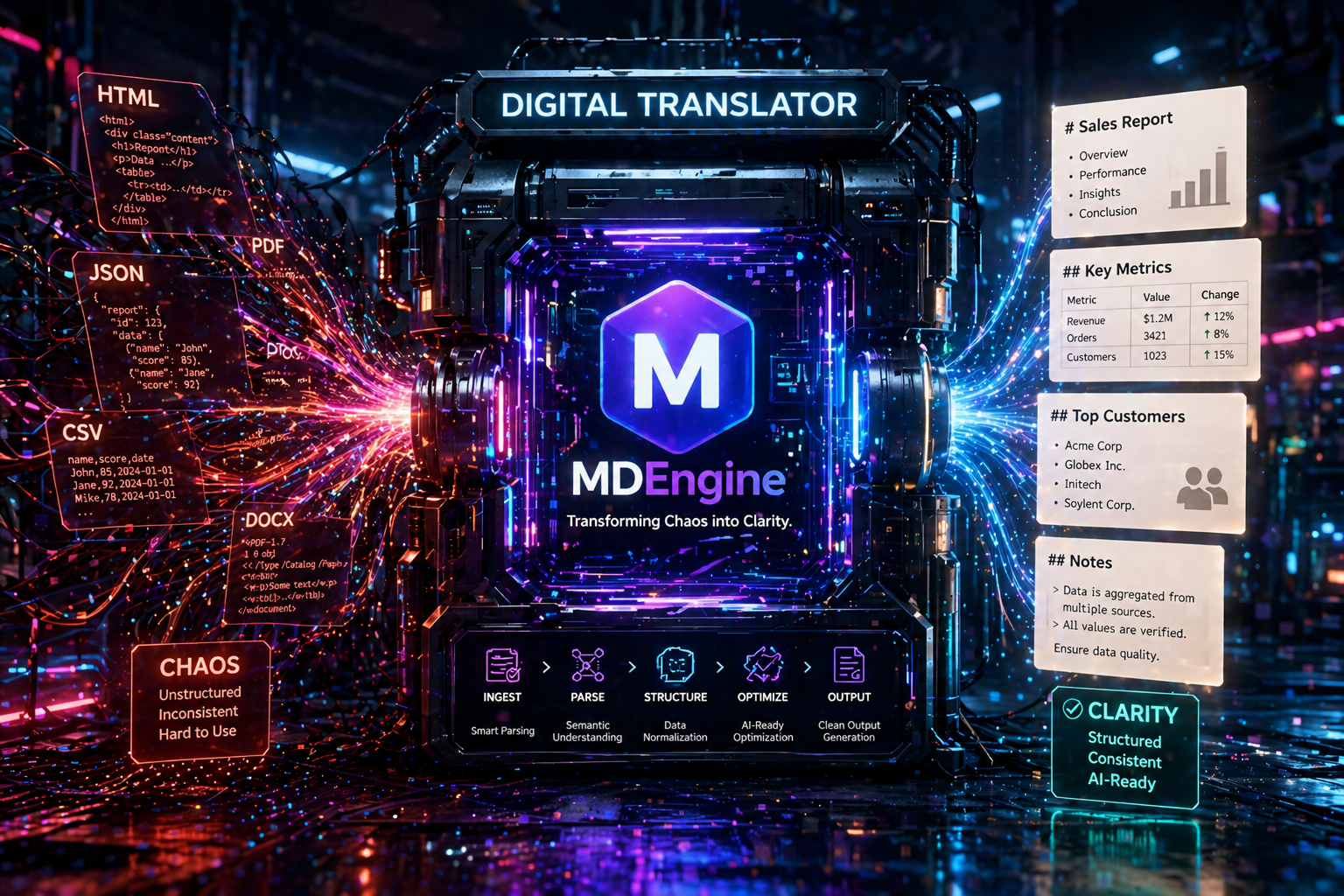 The Modern Data Pipeline for AI: A Series on MDEngine