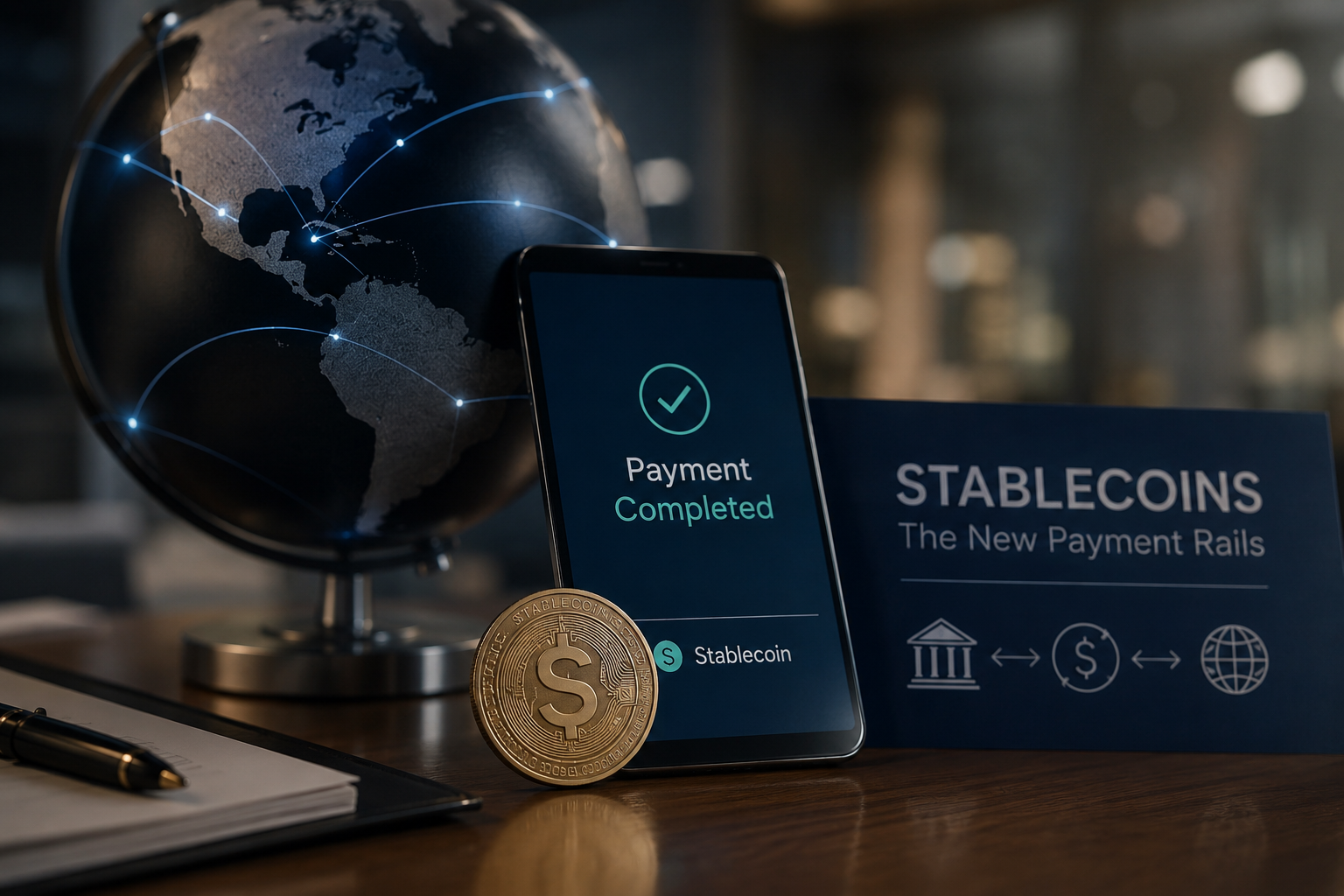 Banks Shift Global Payments Using Stablecoins