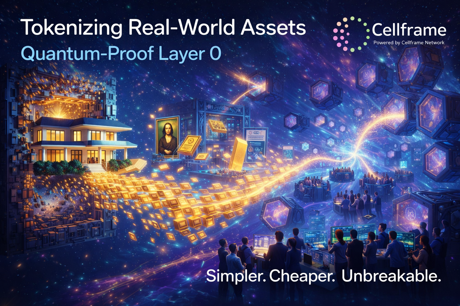 About Time We Stop Forcing Real World Assets Onto Vulnerable Blockchains.