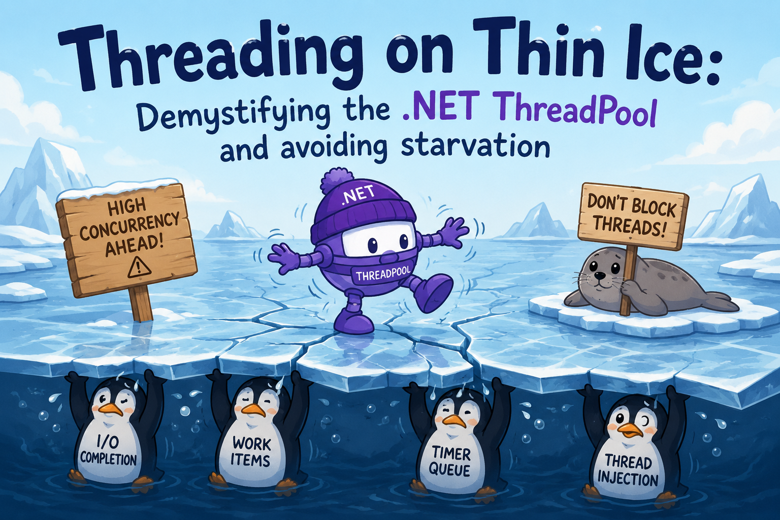 Threading on Thin Ice: Demystifying the .NET ThreadPool and avoiding starvation