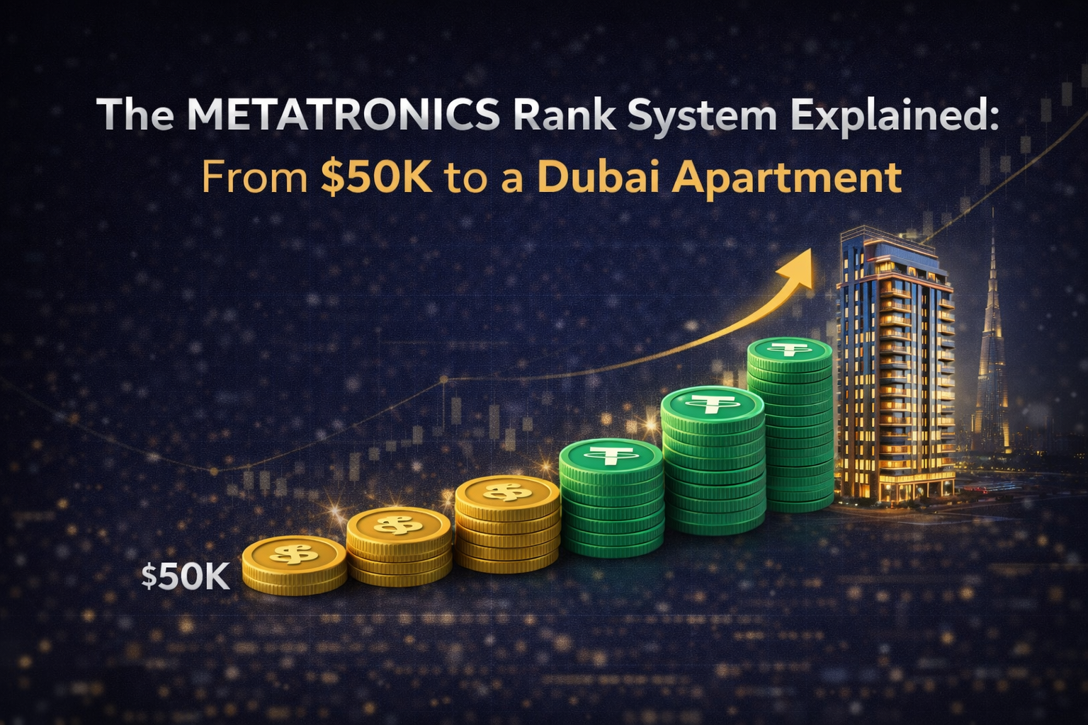 The METATRONICS Rank System Explained: From $50K to a Dubai Apartment