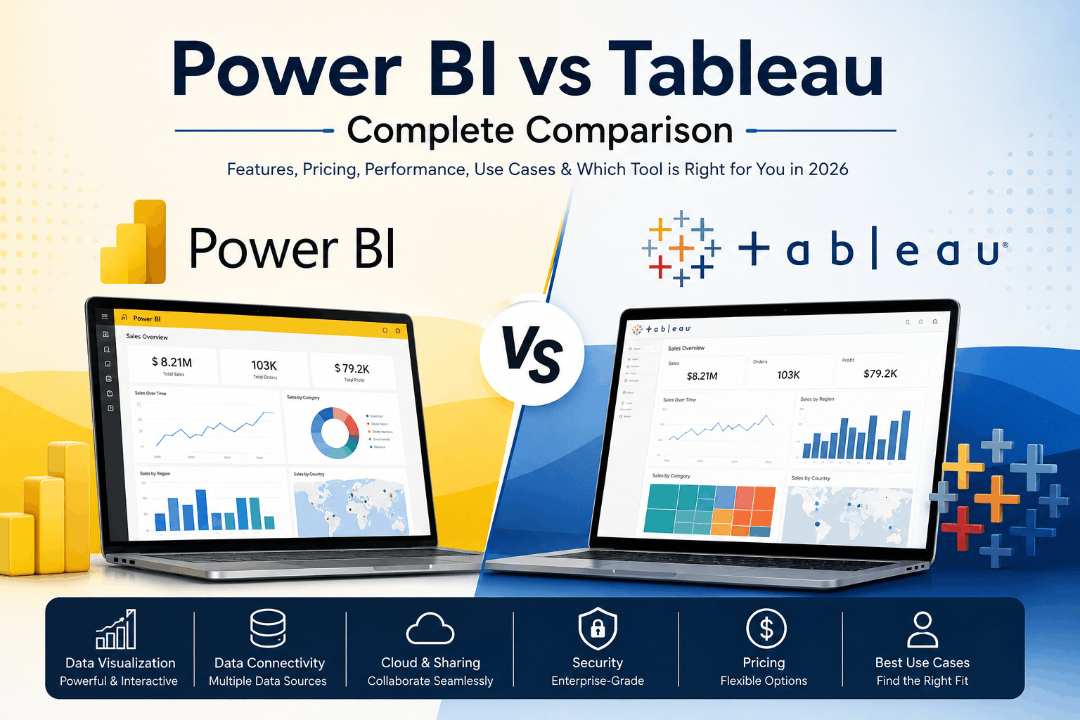 Power BI vs Tableau: Which Is Better in 2026?Power BI vs Tableau: Which Is Better in 2026?