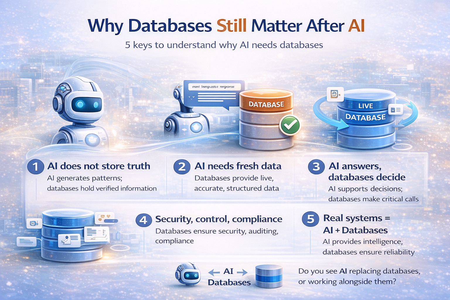 After AI, Why Do We Still Need Databases?