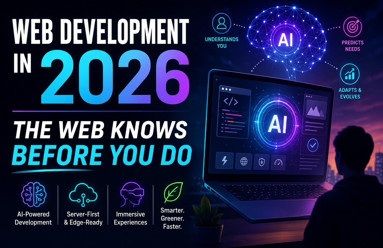 Web Development in 2026: The Web Knows Before You Do