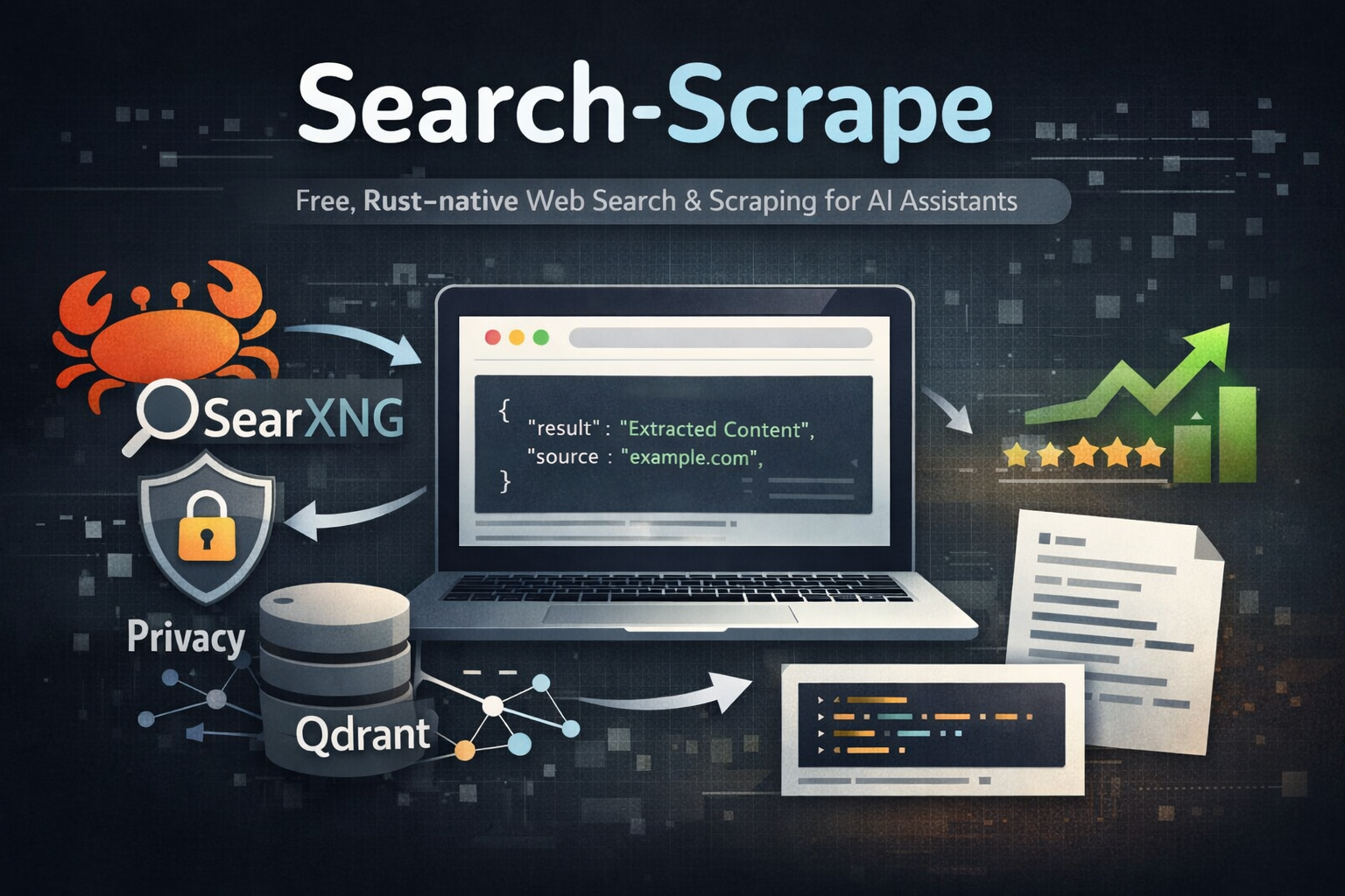 Search-Scrape: A privacy-first, Rust-native search & scraping MCP for AI assistants