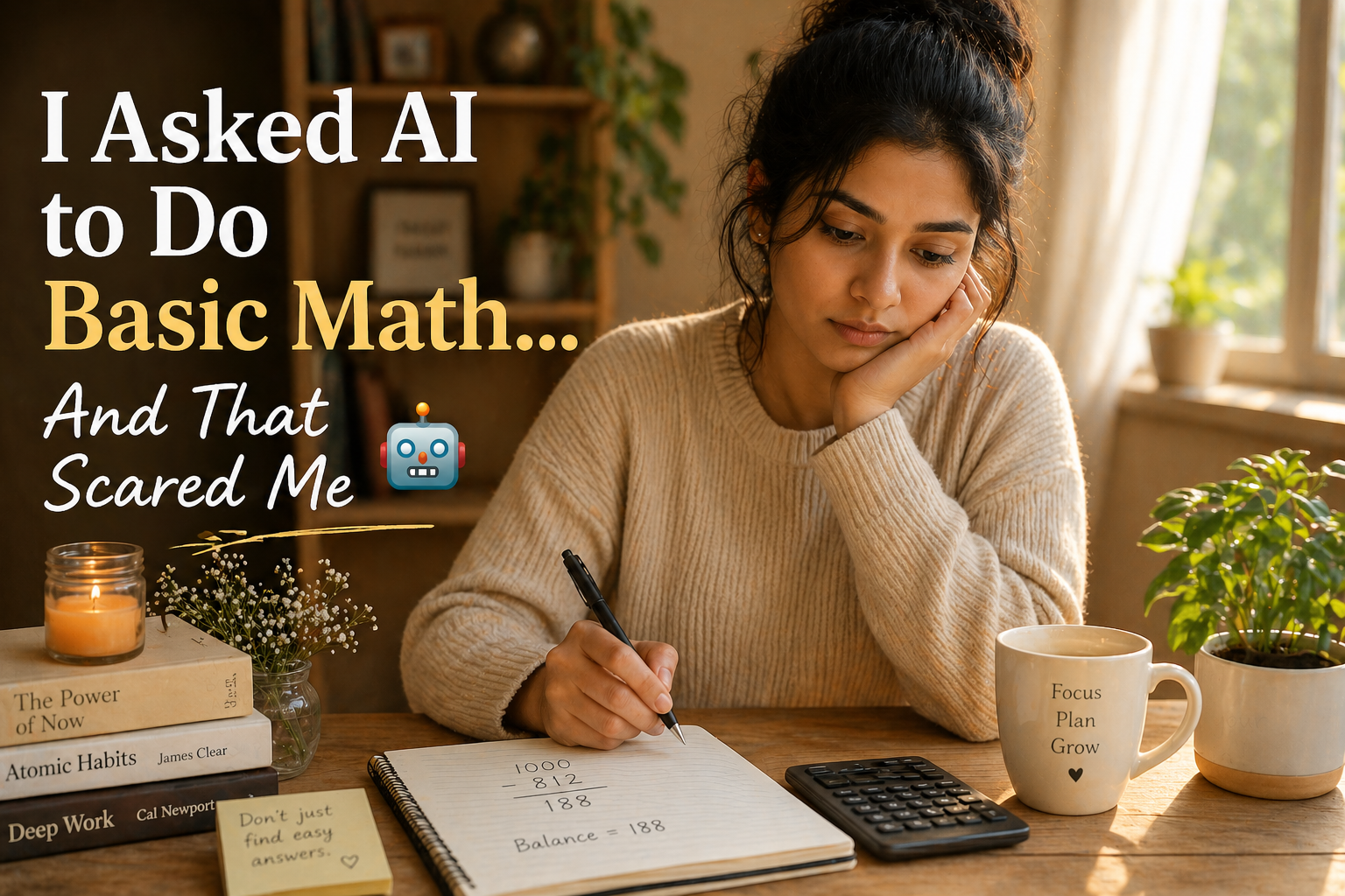 I Asked AI to Do Basic Math… And That Scared Me