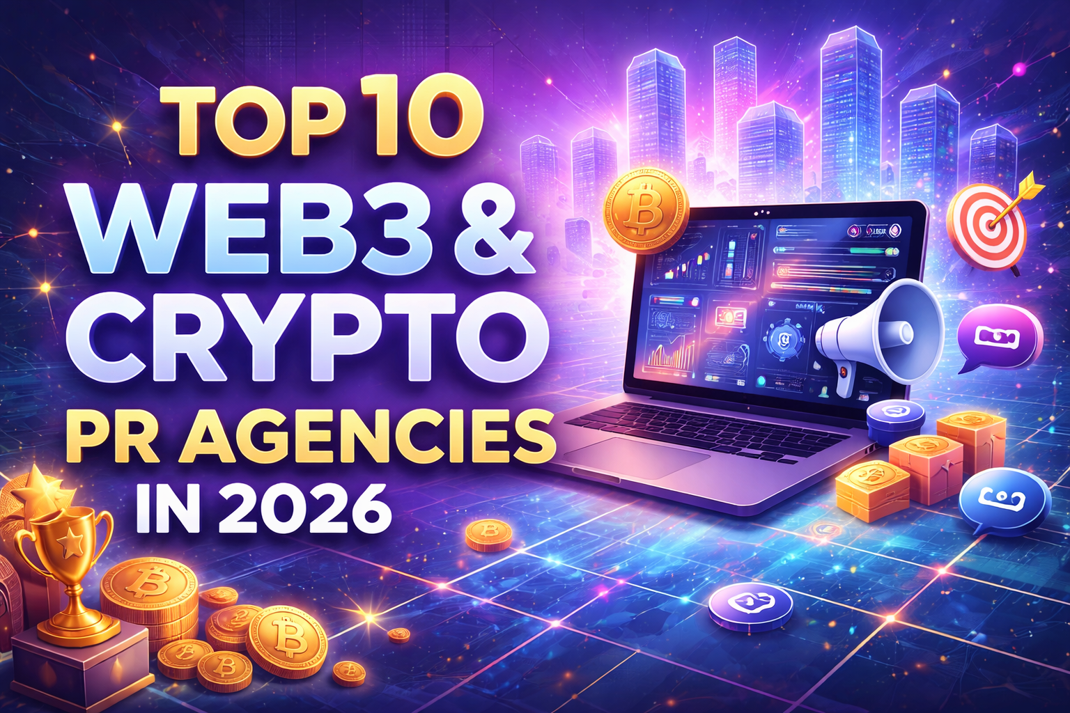 Top 10 Web3 & Crypto PR Agencies in 2026 (Complete Guide for Blockchain Startups)