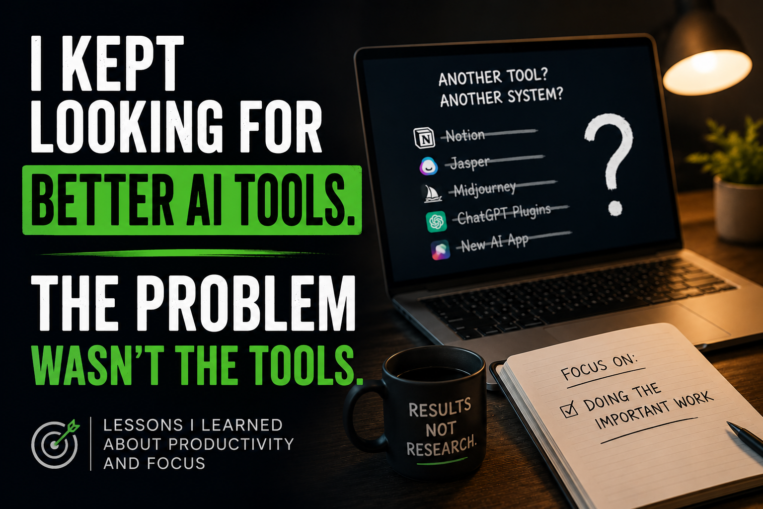 I Kept Looking for Better AI Tools. The Problem Wasn’t the Tools.