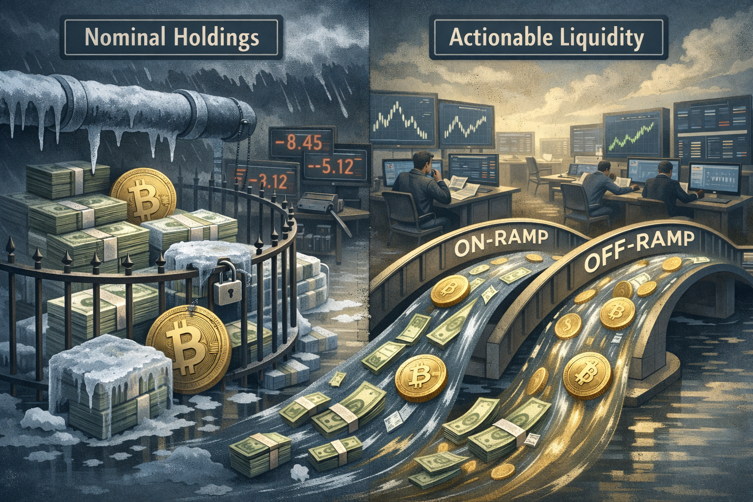 Liquidity Beats Holdings During Market Shocks