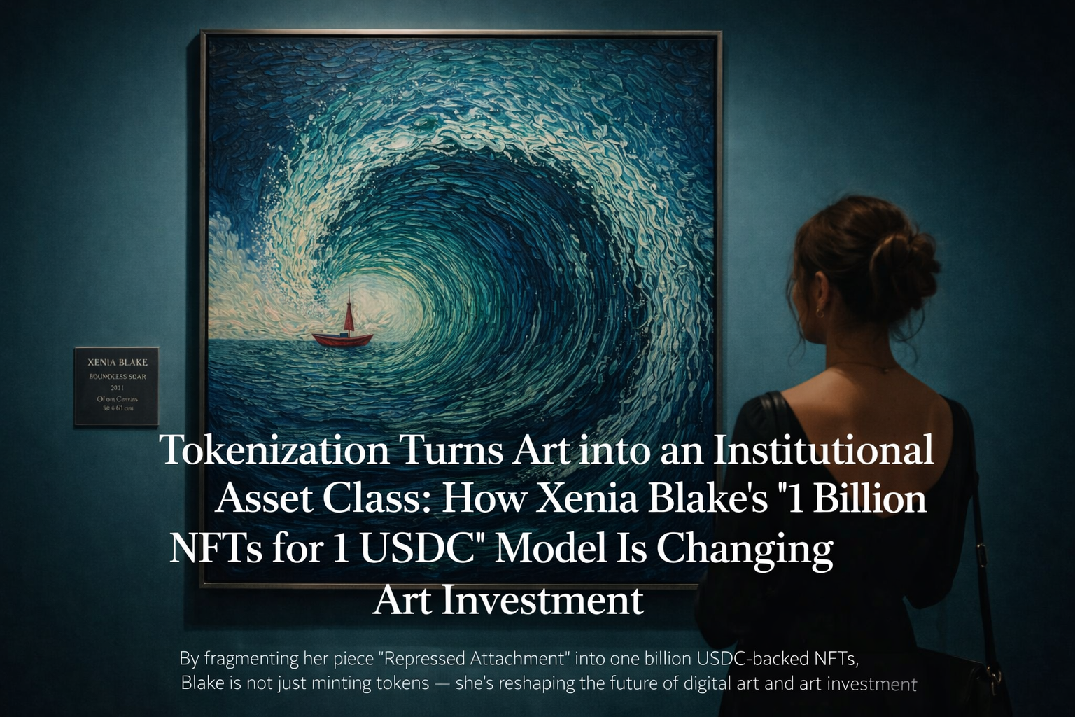 Tokenizing Art as a New Asset Class: How Xenia Blake’s Billion-Unit NFT Model Rewrites Ownership