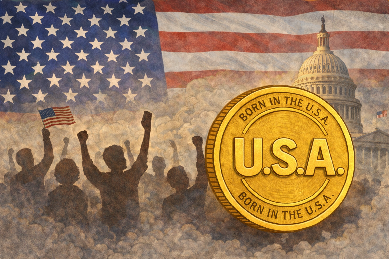 A new US-themed token tests the limits of political neutrality in crypto