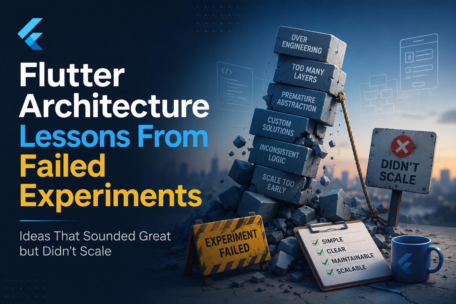 Flutter Architecture Lessons From Failed Experiments