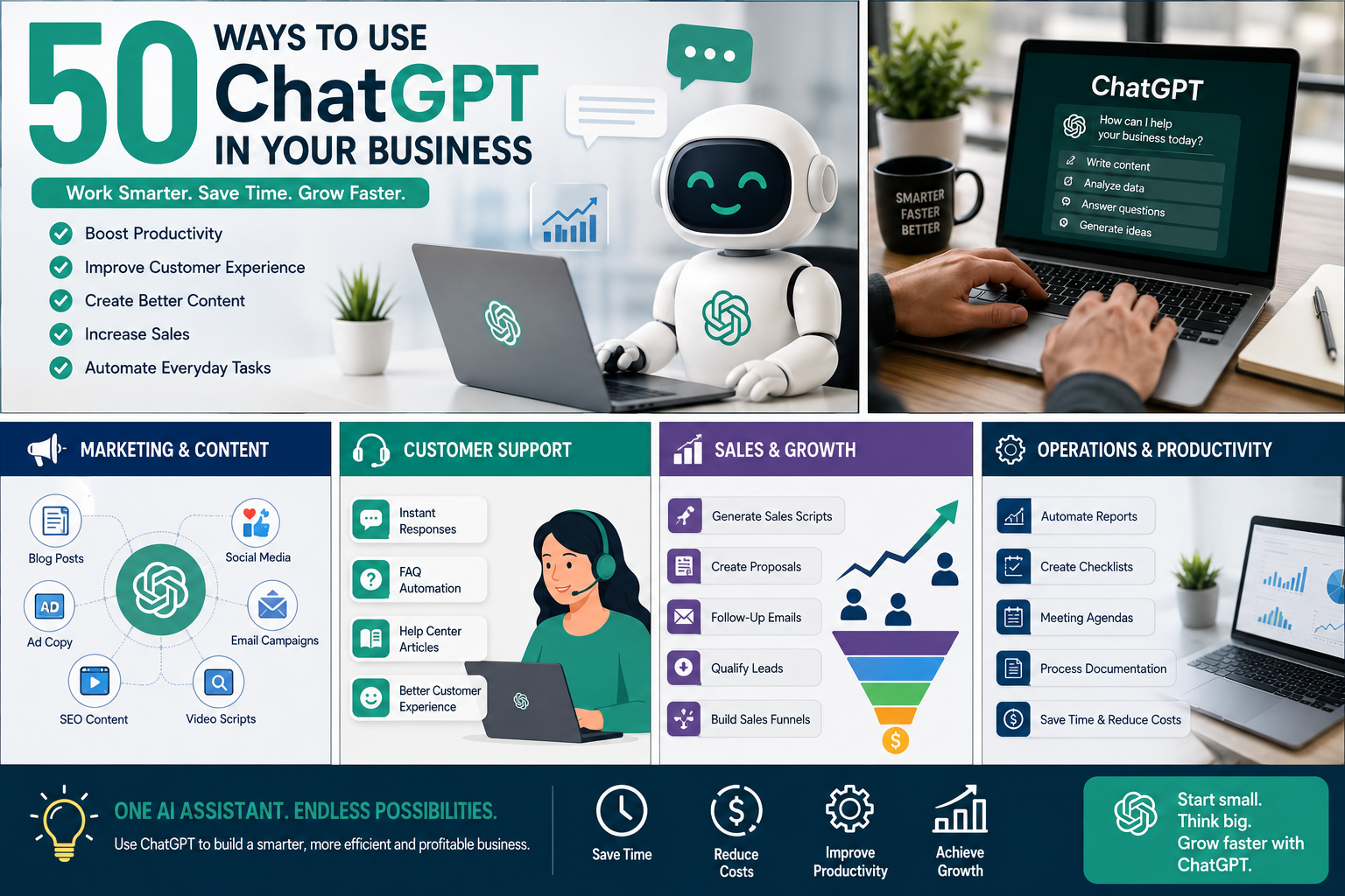 ‘’ Ways to use ChatGPT in your Business’’