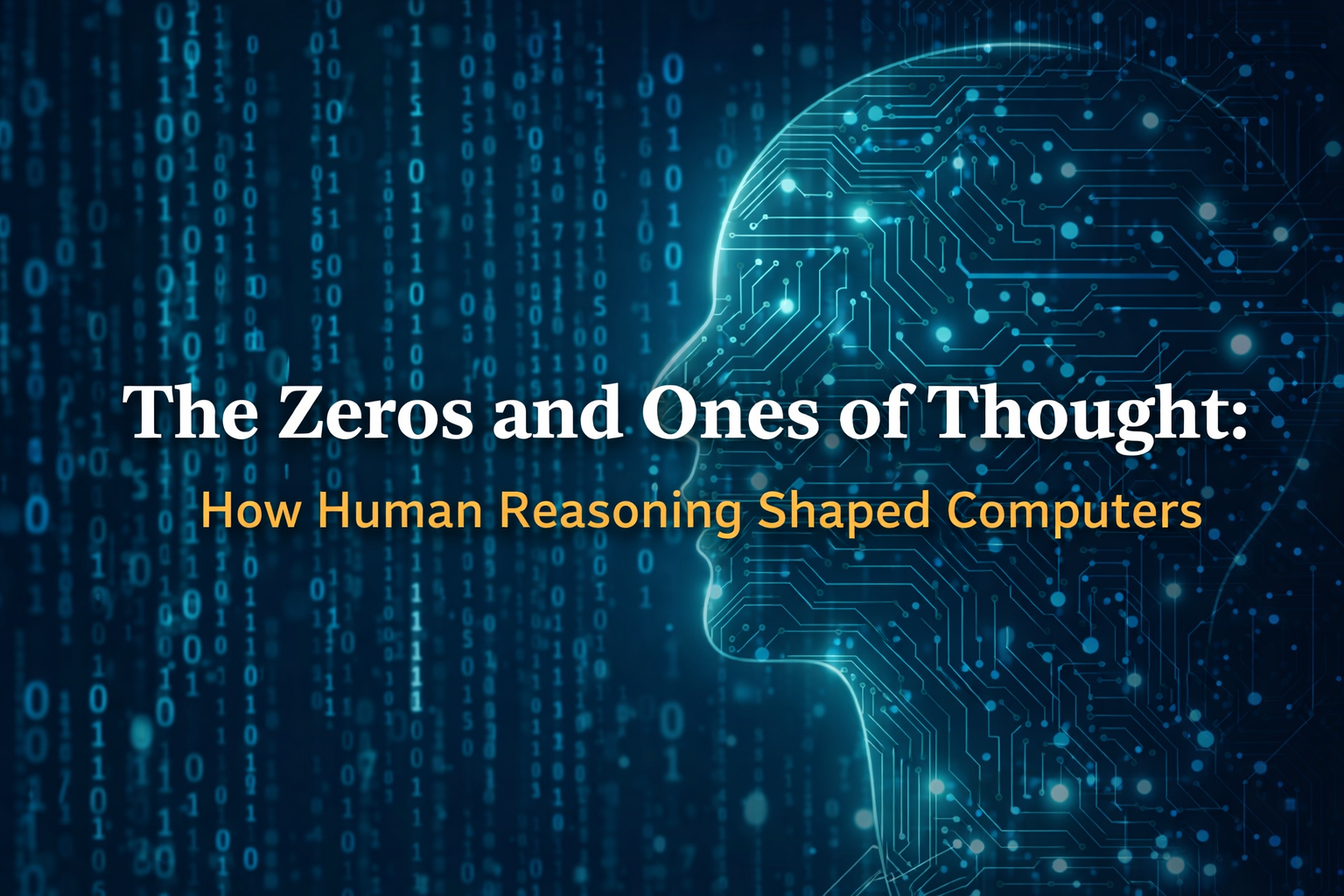 The Zeros and Ones of Thought: How Human Reasoning Shaped Computers