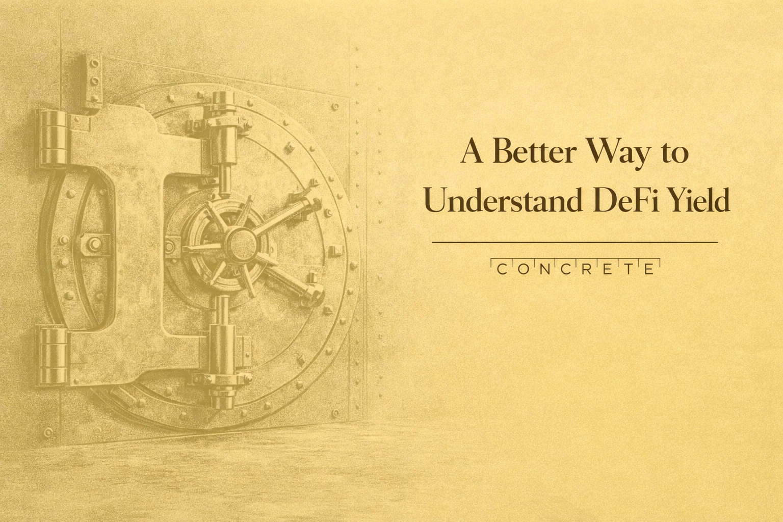Concrete Vaults: A Better Way to Understand DeFi Yield